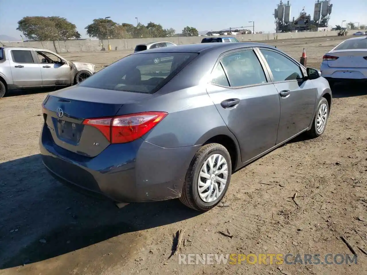 4 Photograph of a damaged car 5YFBURHE7KP886750 TOYOTA COROLLA 2019