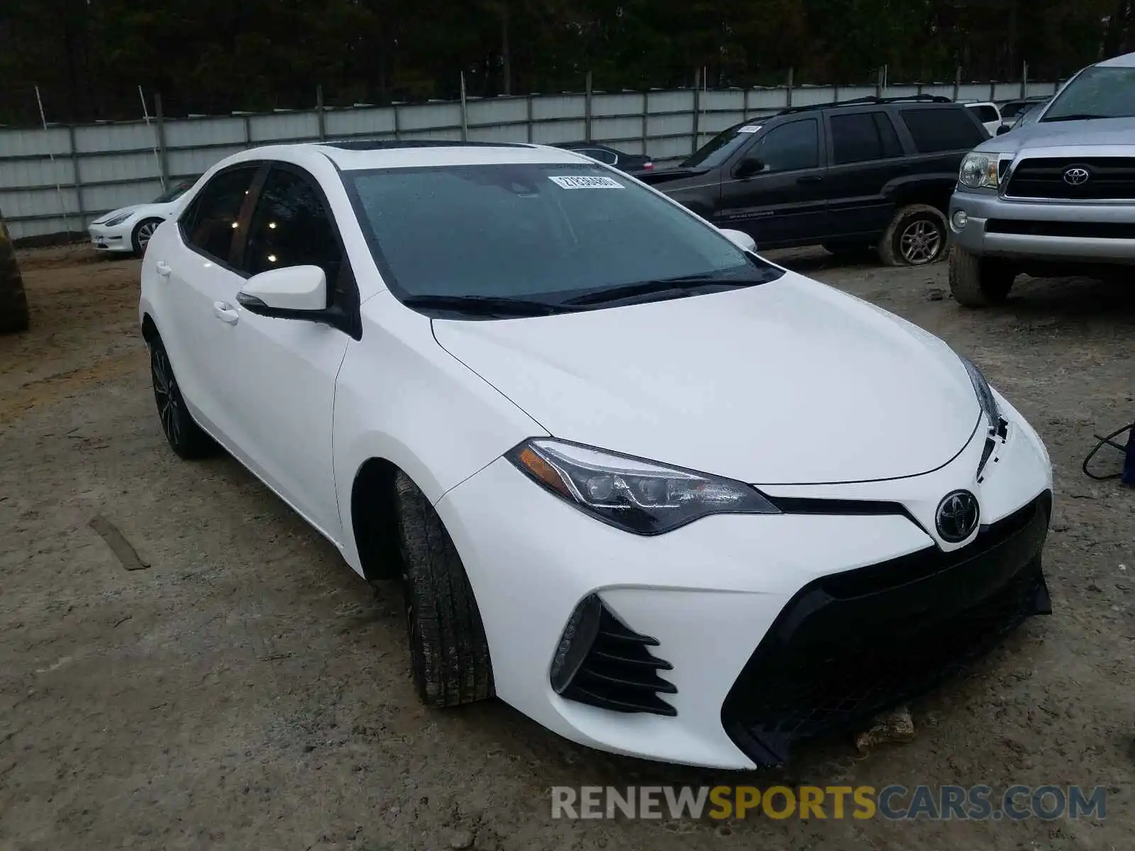 1 Photograph of a damaged car 5YFBURHE7KP886781 TOYOTA COROLLA 2019