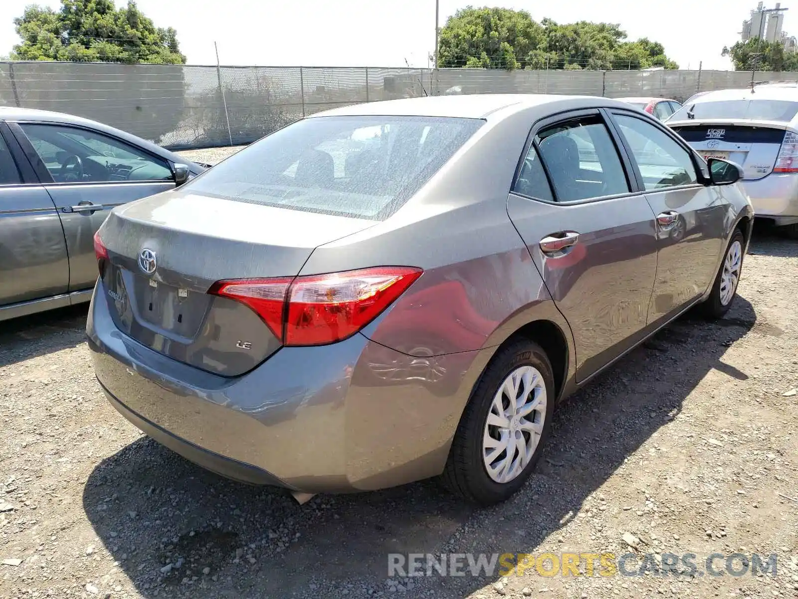 4 Photograph of a damaged car 5YFBURHE7KP886893 TOYOTA COROLLA 2019