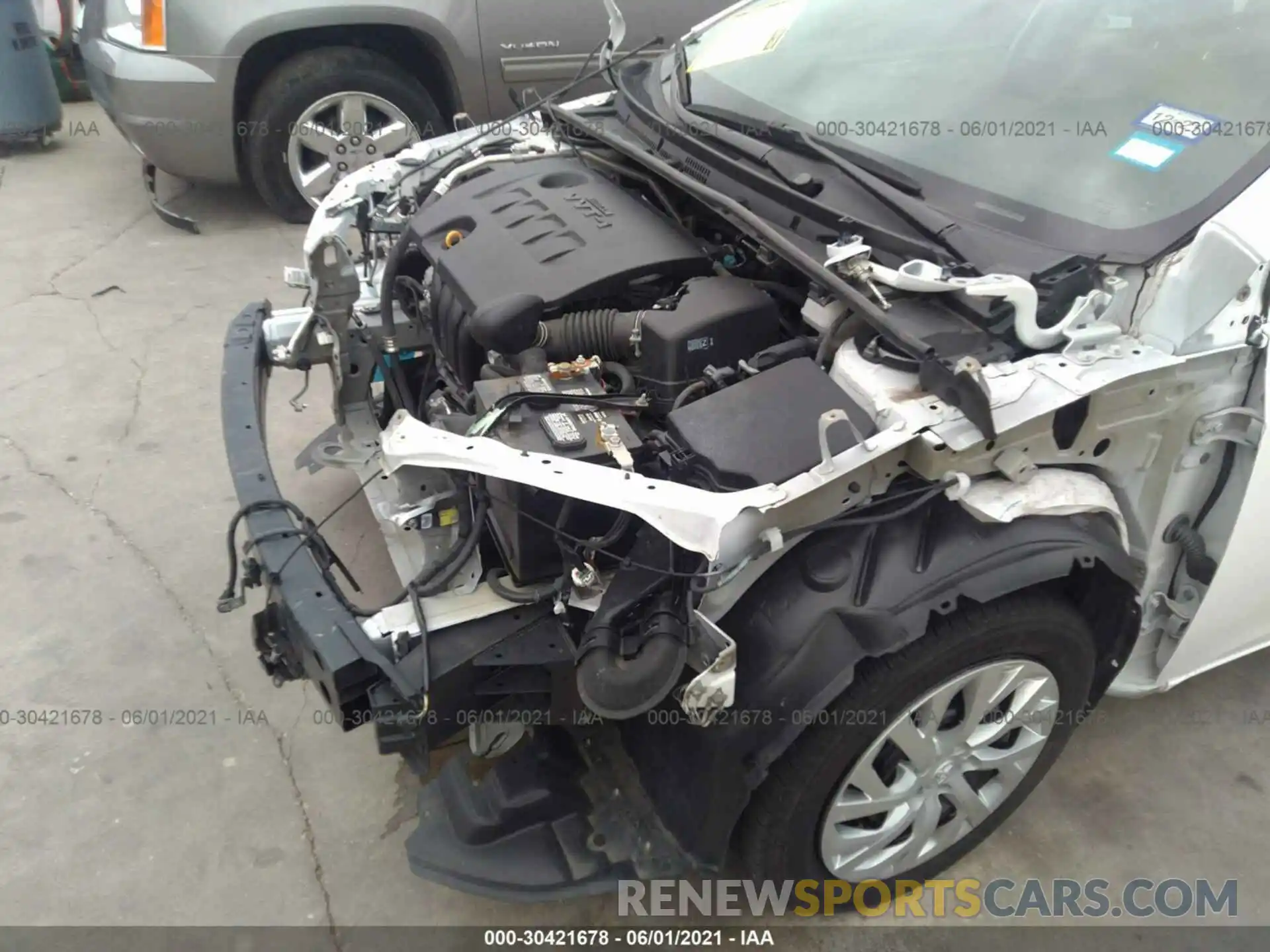 6 Photograph of a damaged car 5YFBURHE7KP887462 TOYOTA COROLLA 2019