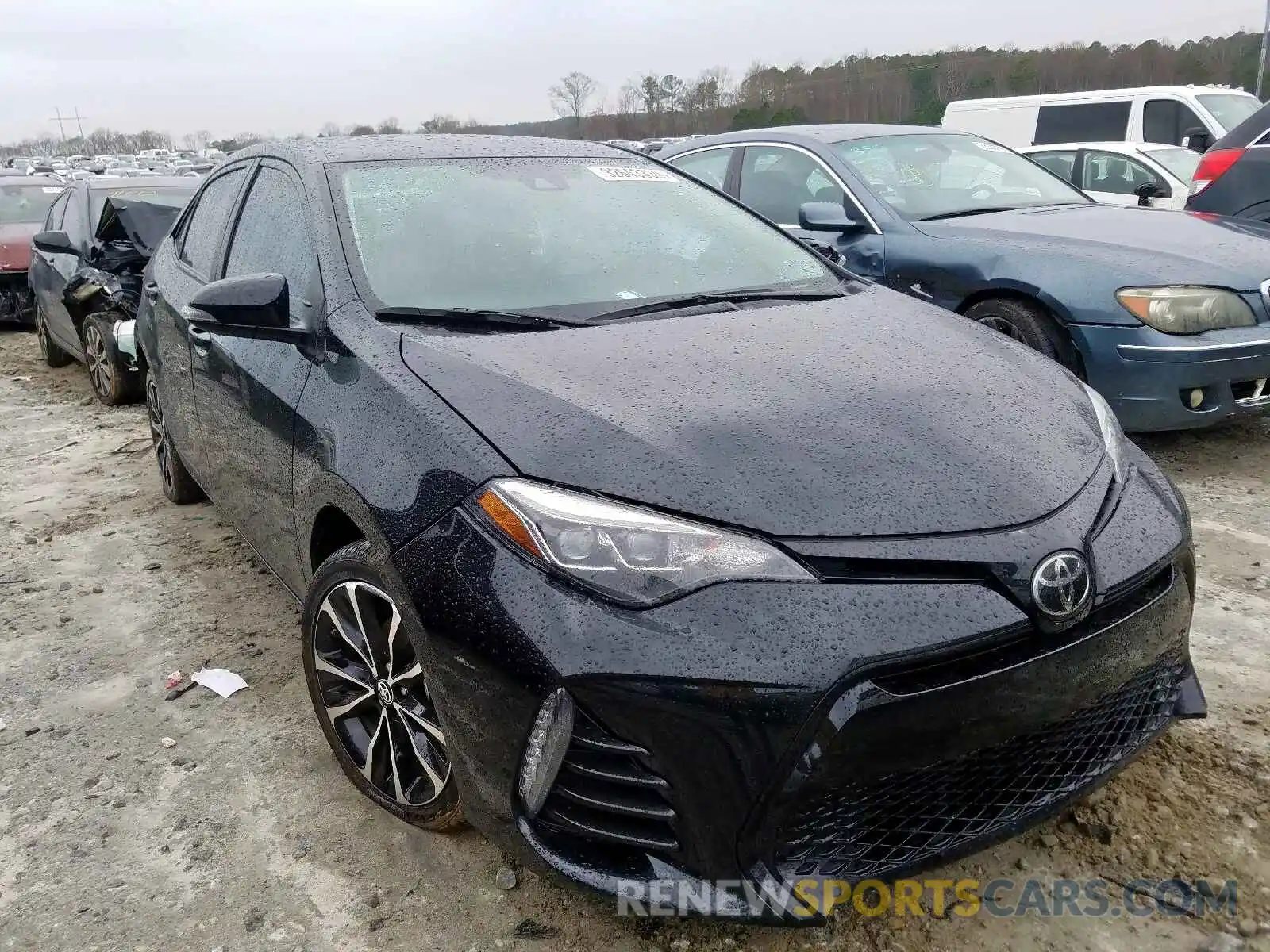 1 Photograph of a damaged car 5YFBURHE7KP887879 TOYOTA COROLLA 2019