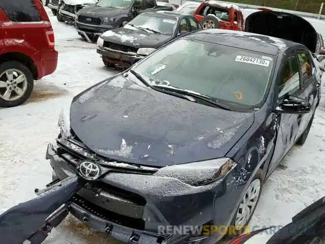 2 Photograph of a damaged car 5YFBURHE7KP888210 TOYOTA COROLLA 2019