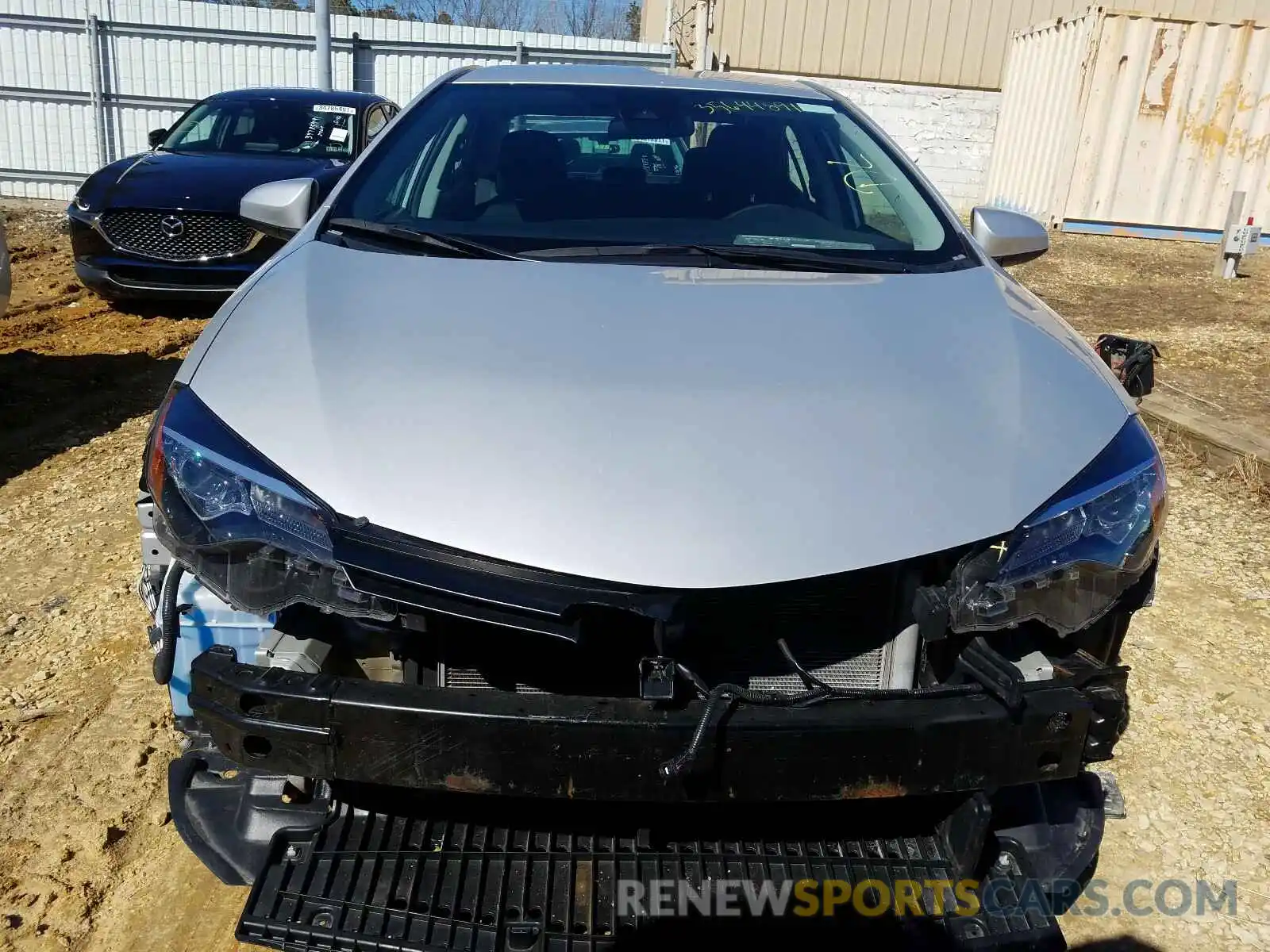 9 Photograph of a damaged car 5YFBURHE7KP888286 TOYOTA COROLLA 2019