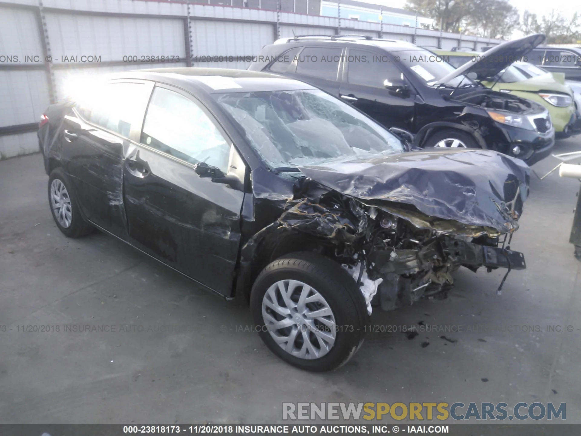 1 Photograph of a damaged car 5YFBURHE7KP889079 Toyota Corolla 2019