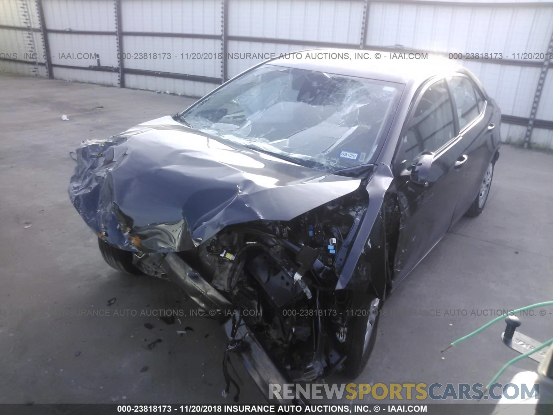 2 Photograph of a damaged car 5YFBURHE7KP889079 Toyota Corolla 2019