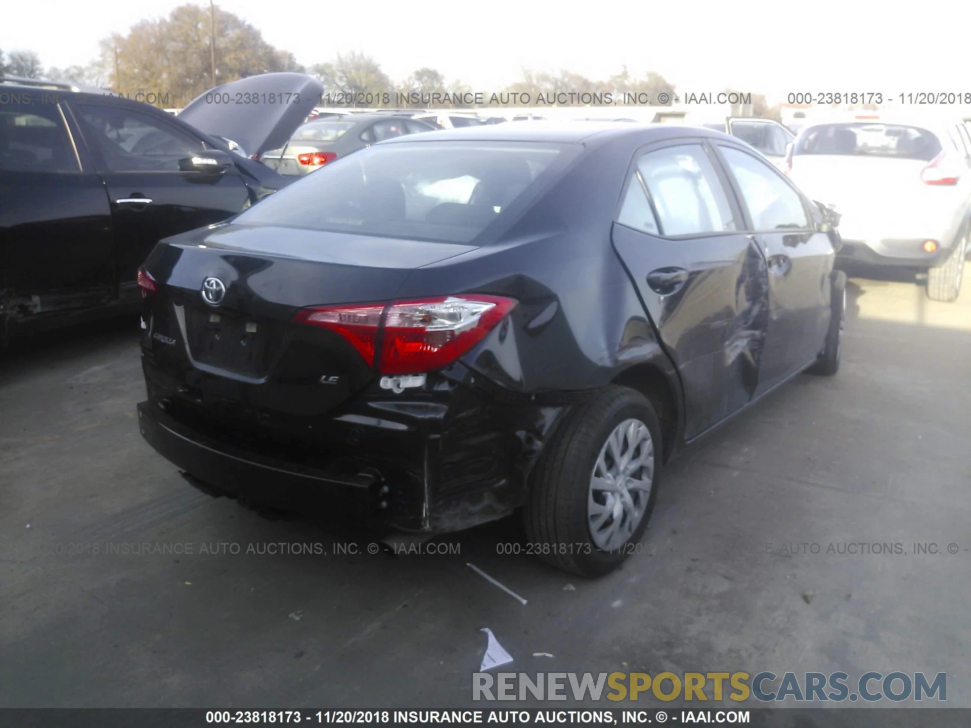 4 Photograph of a damaged car 5YFBURHE7KP889079 Toyota Corolla 2019