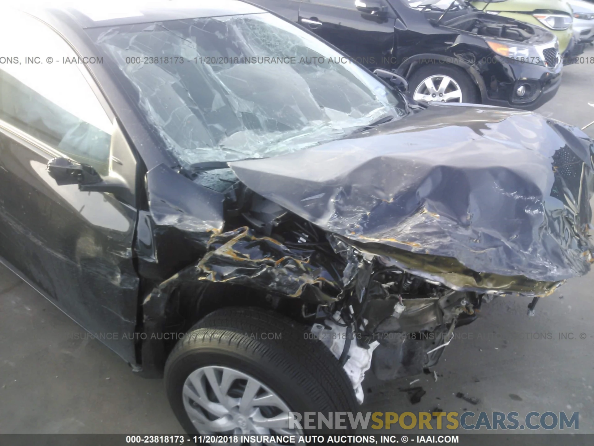 6 Photograph of a damaged car 5YFBURHE7KP889079 Toyota Corolla 2019