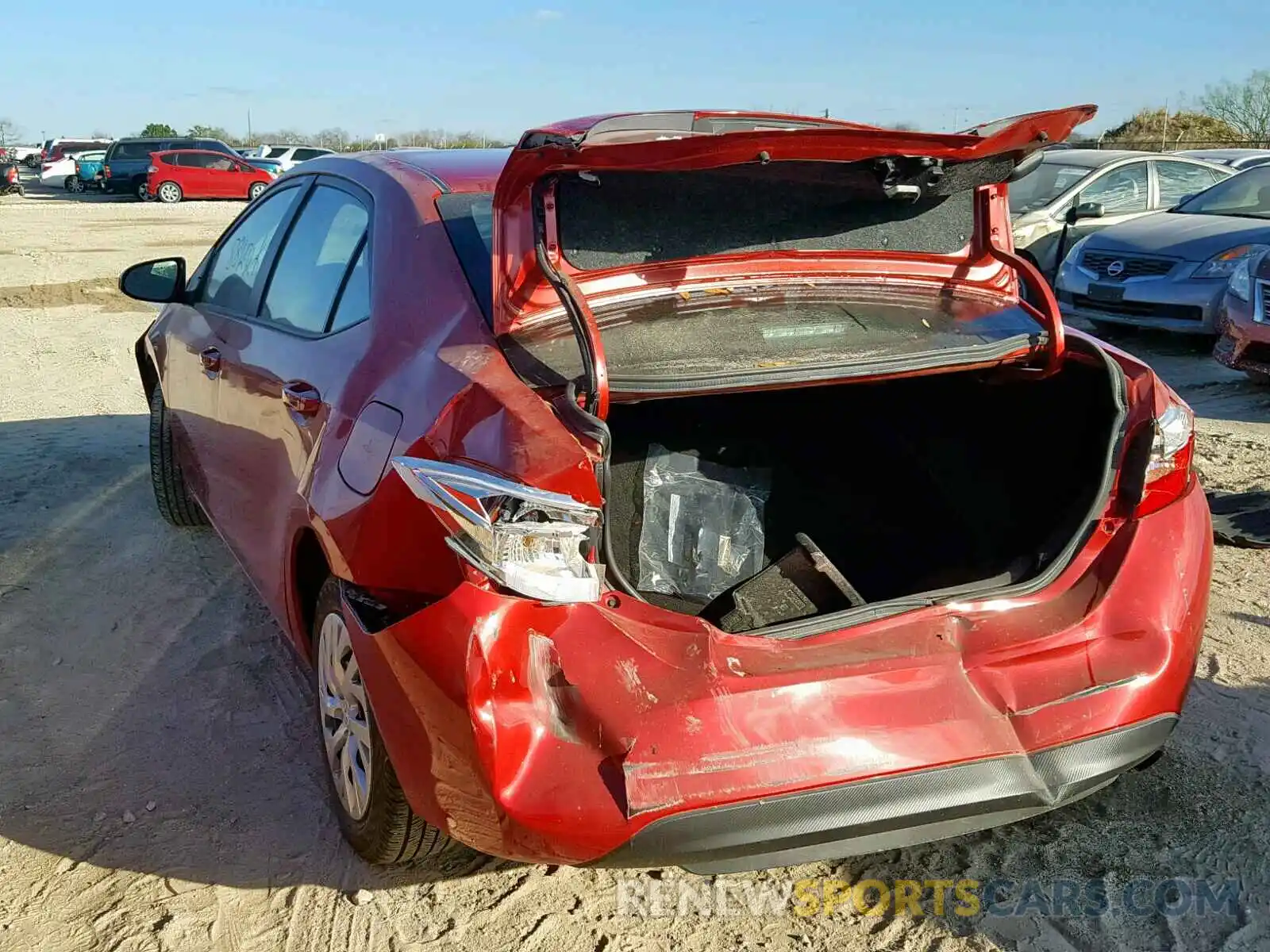 3 Photograph of a damaged car 5YFBURHE7KP889292 TOYOTA COROLLA 2019