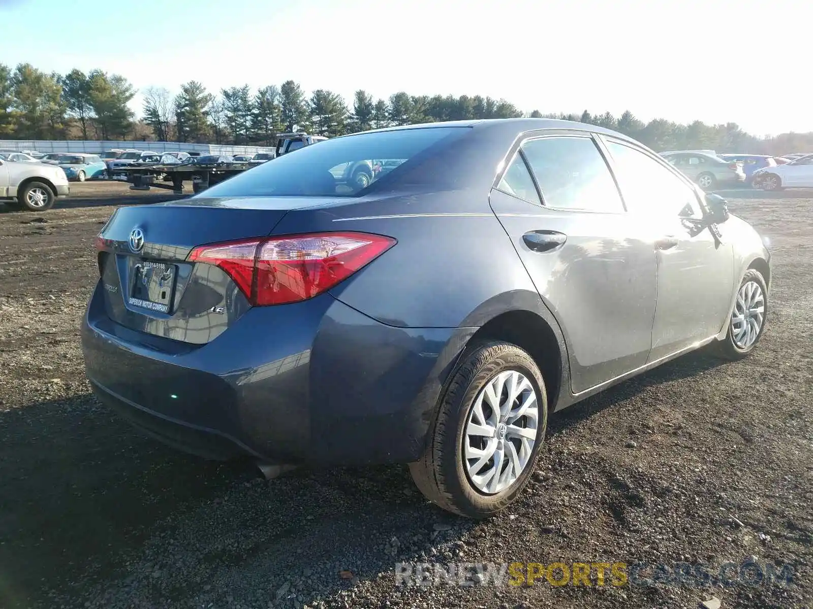 4 Photograph of a damaged car 5YFBURHE7KP889552 TOYOTA COROLLA 2019