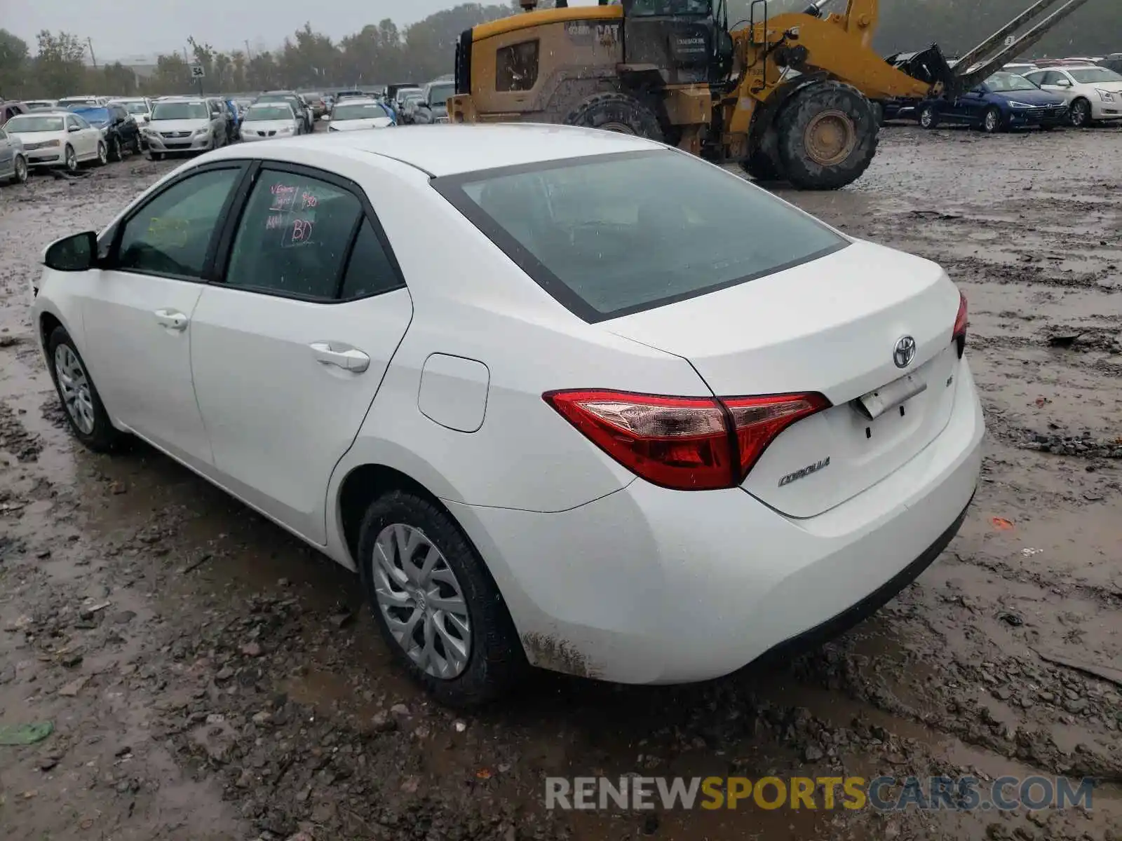 3 Photograph of a damaged car 5YFBURHE7KP889650 TOYOTA COROLLA 2019