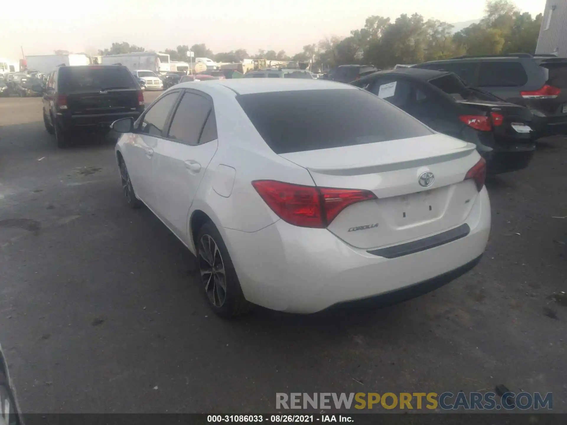 3 Photograph of a damaged car 5YFBURHE7KP889714 TOYOTA COROLLA 2019