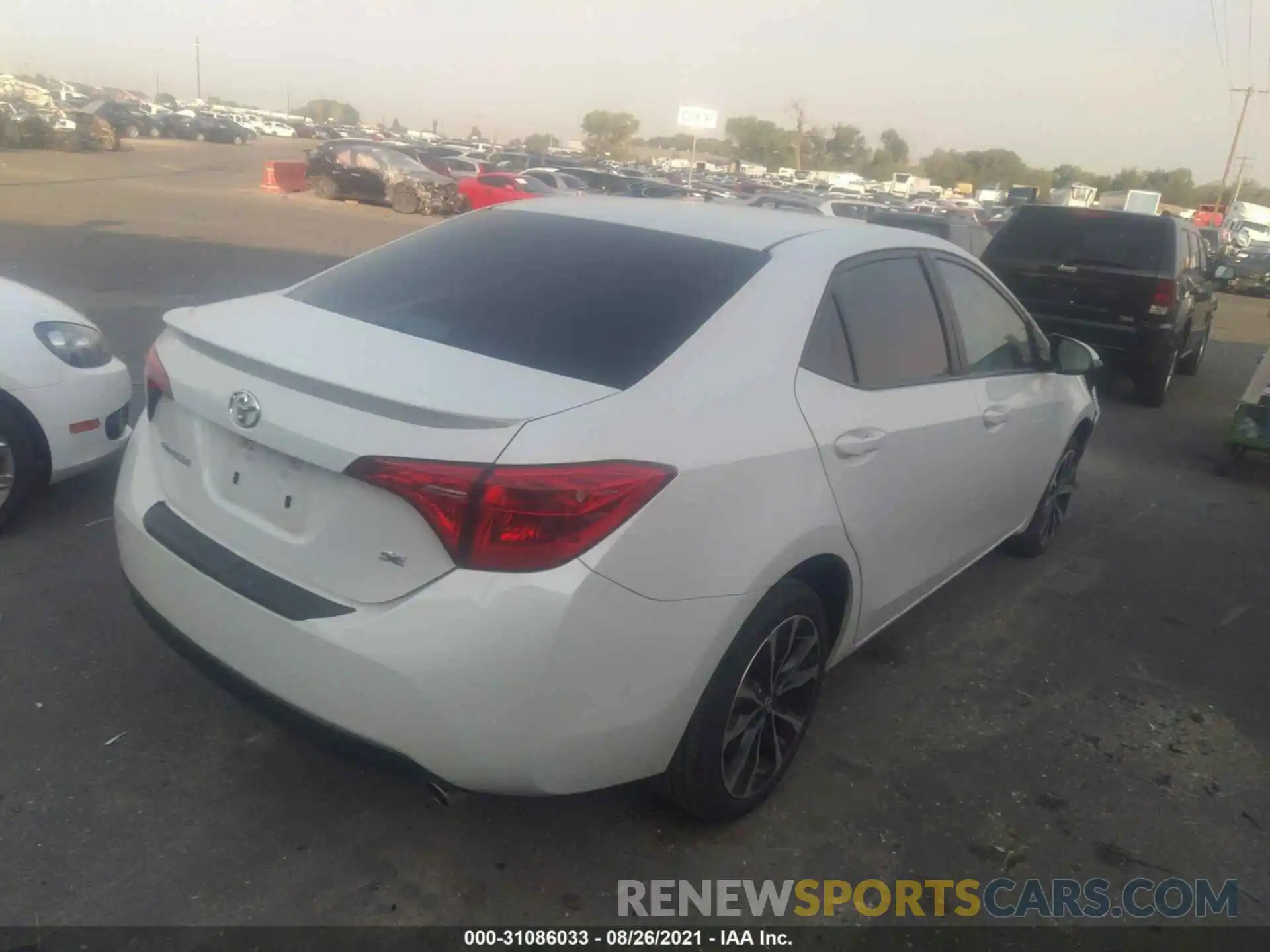 4 Photograph of a damaged car 5YFBURHE7KP889714 TOYOTA COROLLA 2019