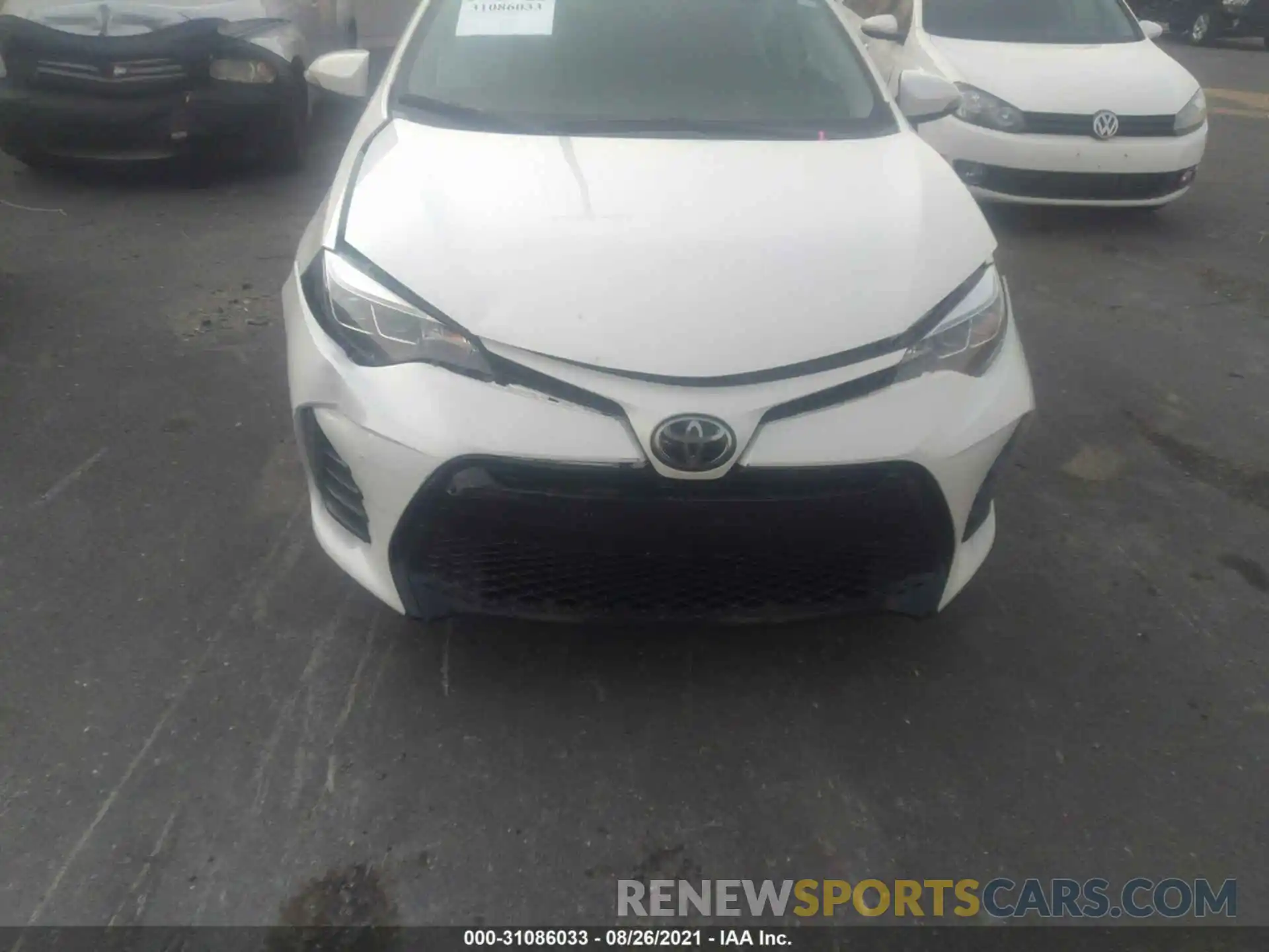 6 Photograph of a damaged car 5YFBURHE7KP889714 TOYOTA COROLLA 2019