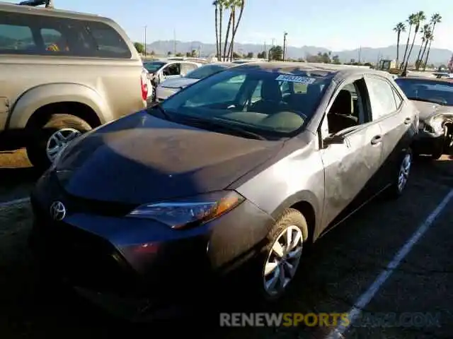 2 Photograph of a damaged car 5YFBURHE7KP889745 TOYOTA COROLLA 2019