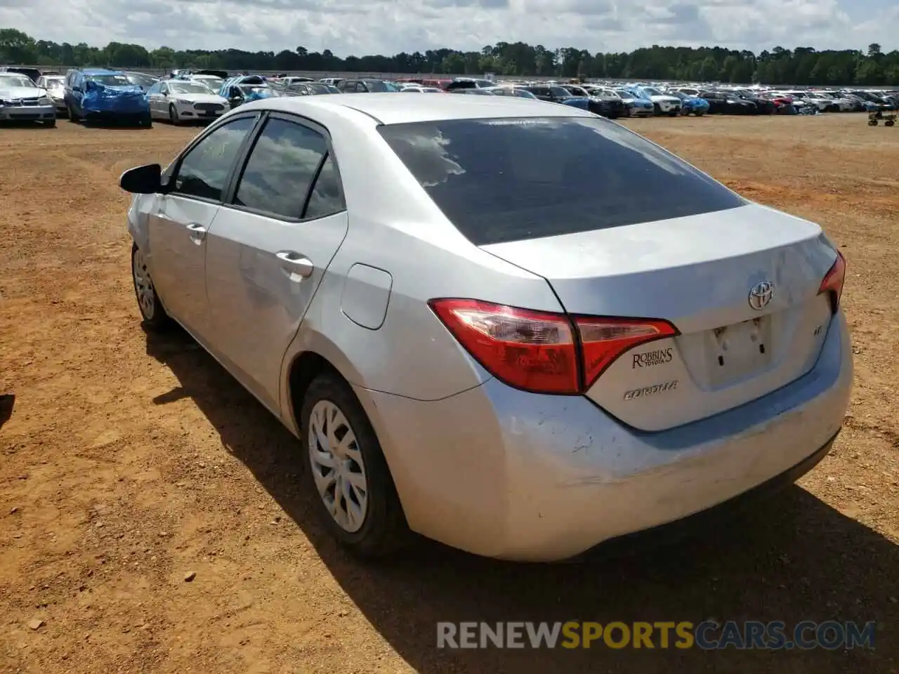 3 Photograph of a damaged car 5YFBURHE7KP890071 TOYOTA COROLLA 2019