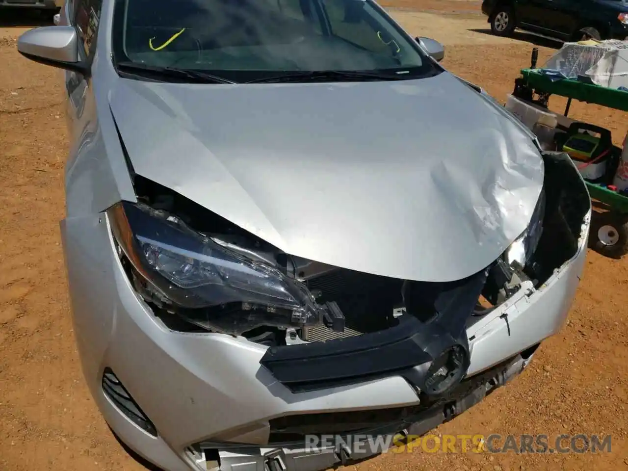 9 Photograph of a damaged car 5YFBURHE7KP890071 TOYOTA COROLLA 2019