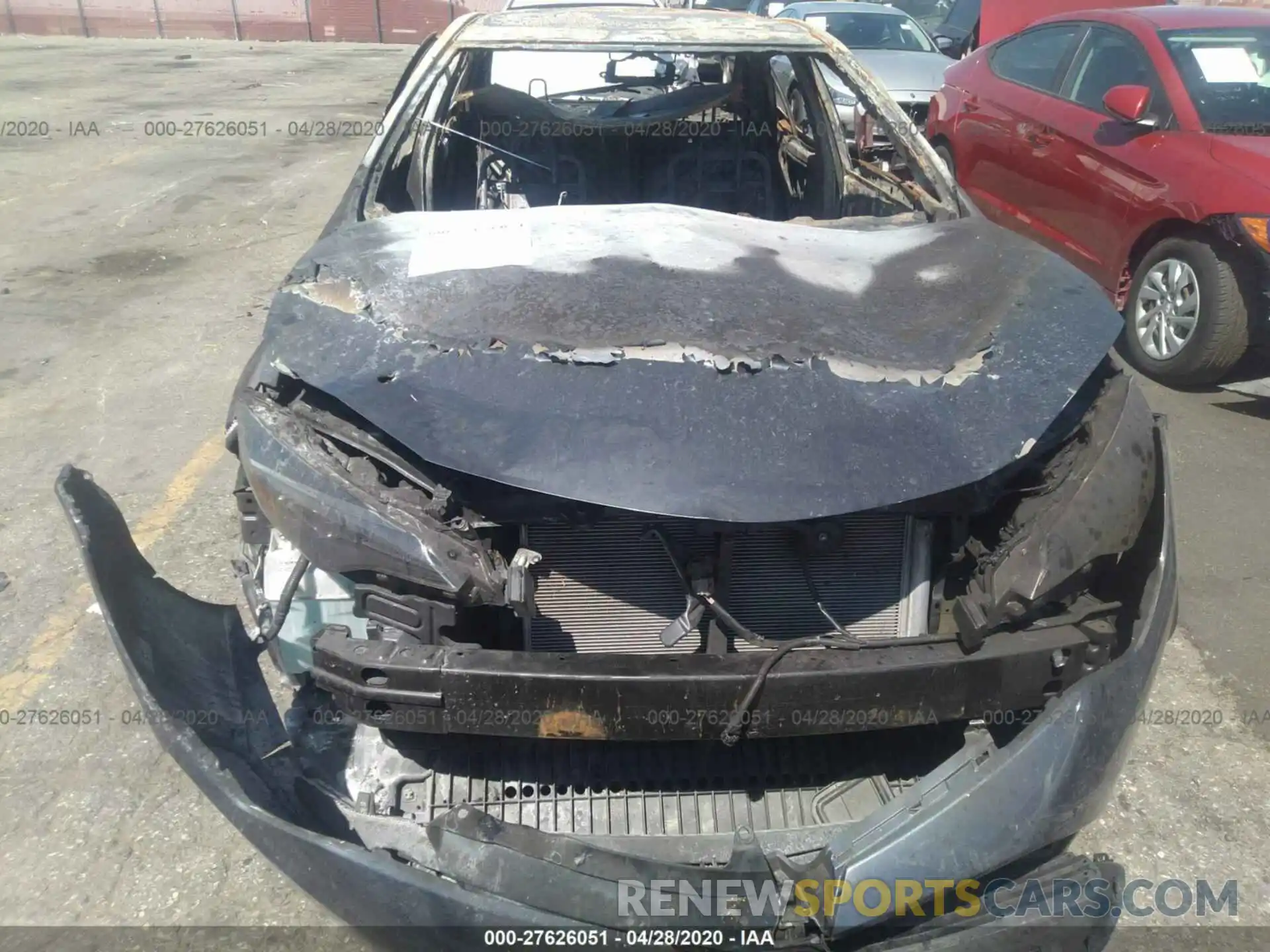 6 Photograph of a damaged car 5YFBURHE7KP890605 TOYOTA COROLLA 2019