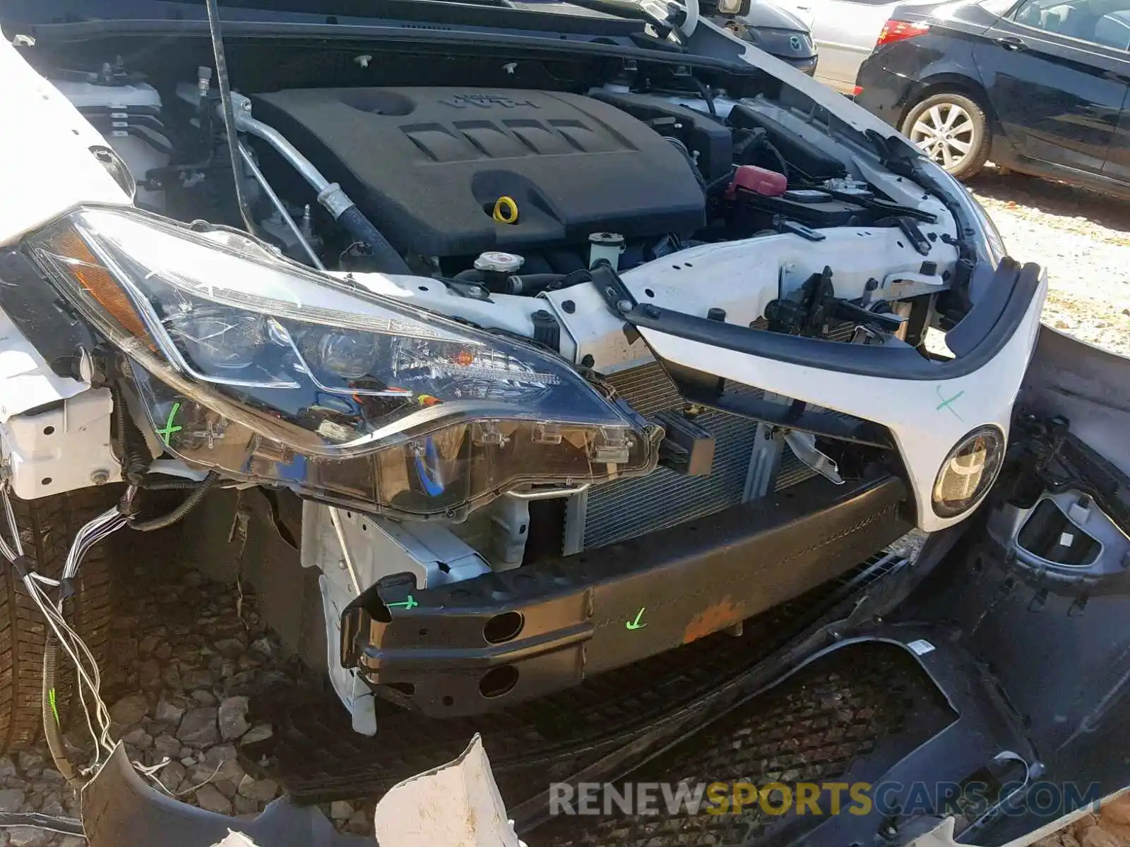 9 Photograph of a damaged car 5YFBURHE7KP890619 TOYOTA COROLLA 2019