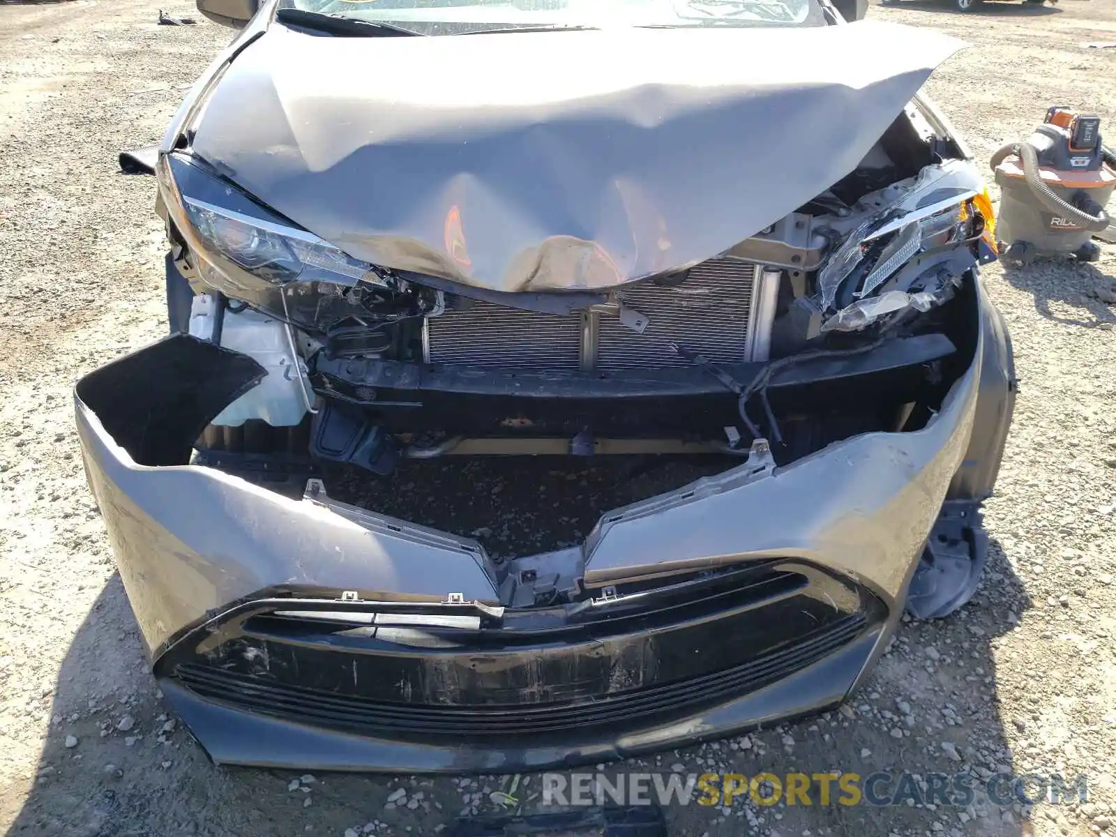 9 Photograph of a damaged car 5YFBURHE7KP891107 TOYOTA COROLLA 2019