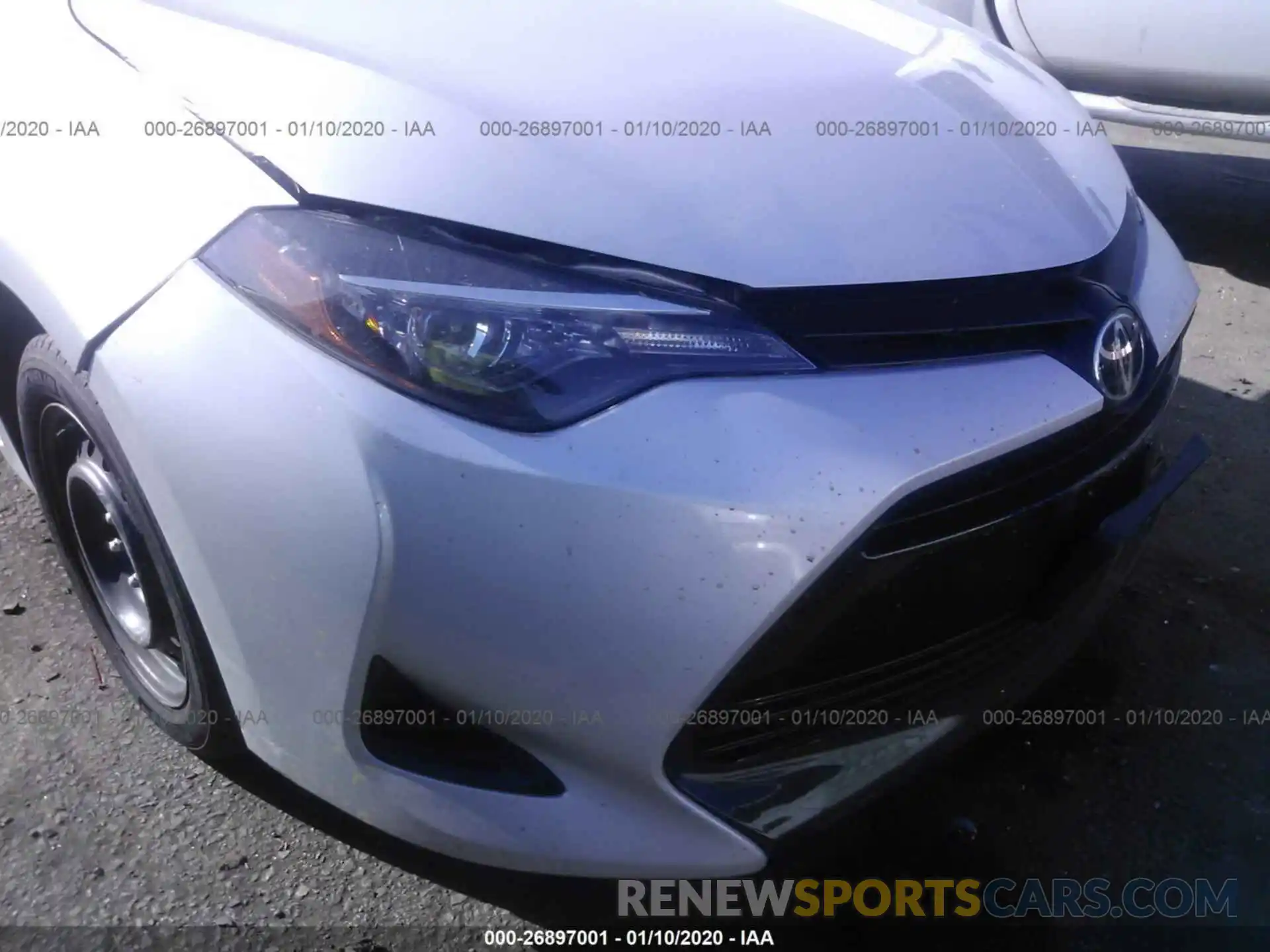 6 Photograph of a damaged car 5YFBURHE7KP891219 TOYOTA COROLLA 2019