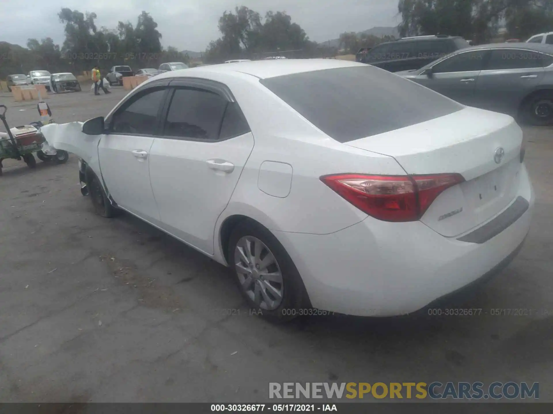 3 Photograph of a damaged car 5YFBURHE7KP891253 TOYOTA COROLLA 2019