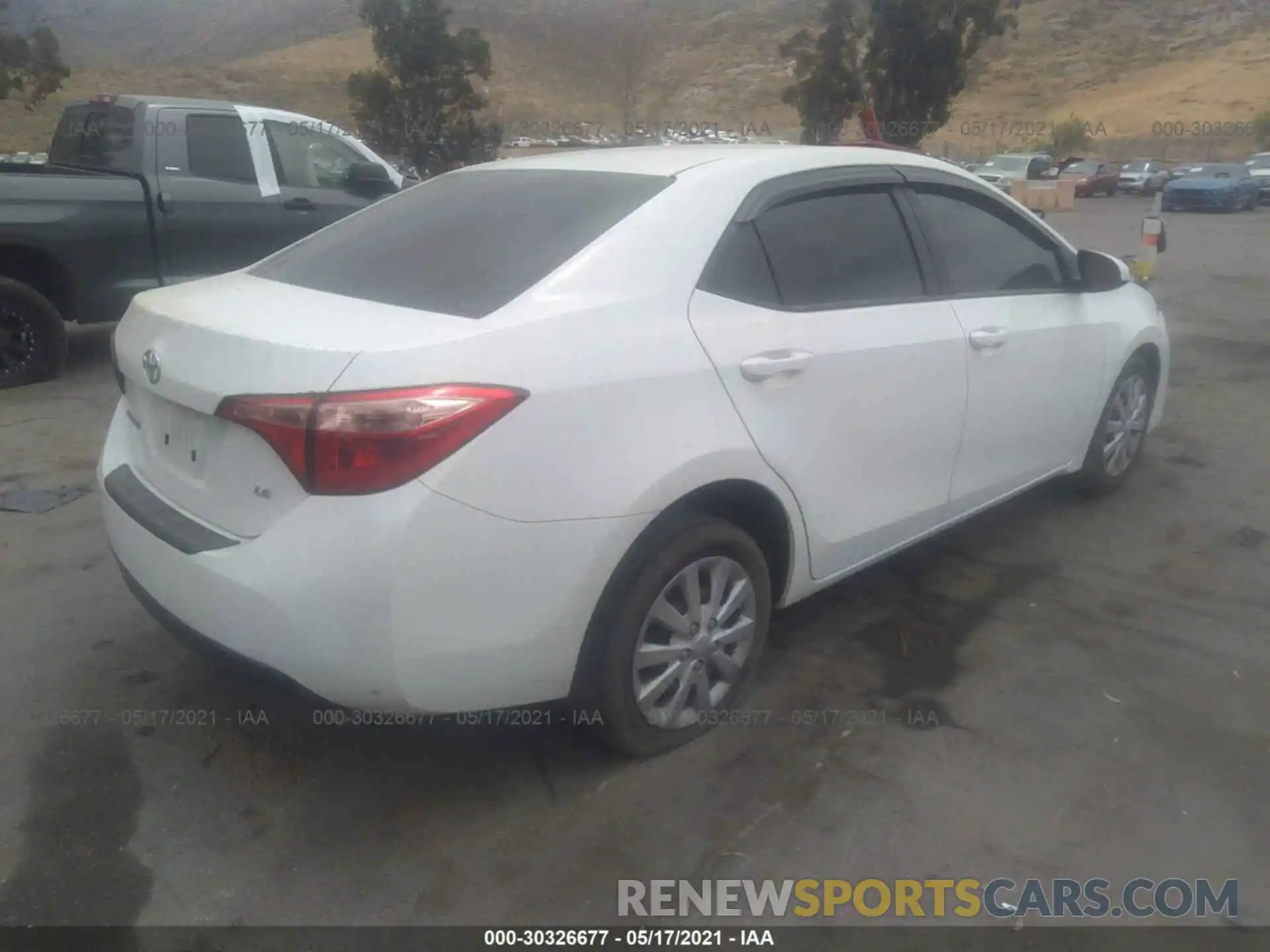 4 Photograph of a damaged car 5YFBURHE7KP891253 TOYOTA COROLLA 2019