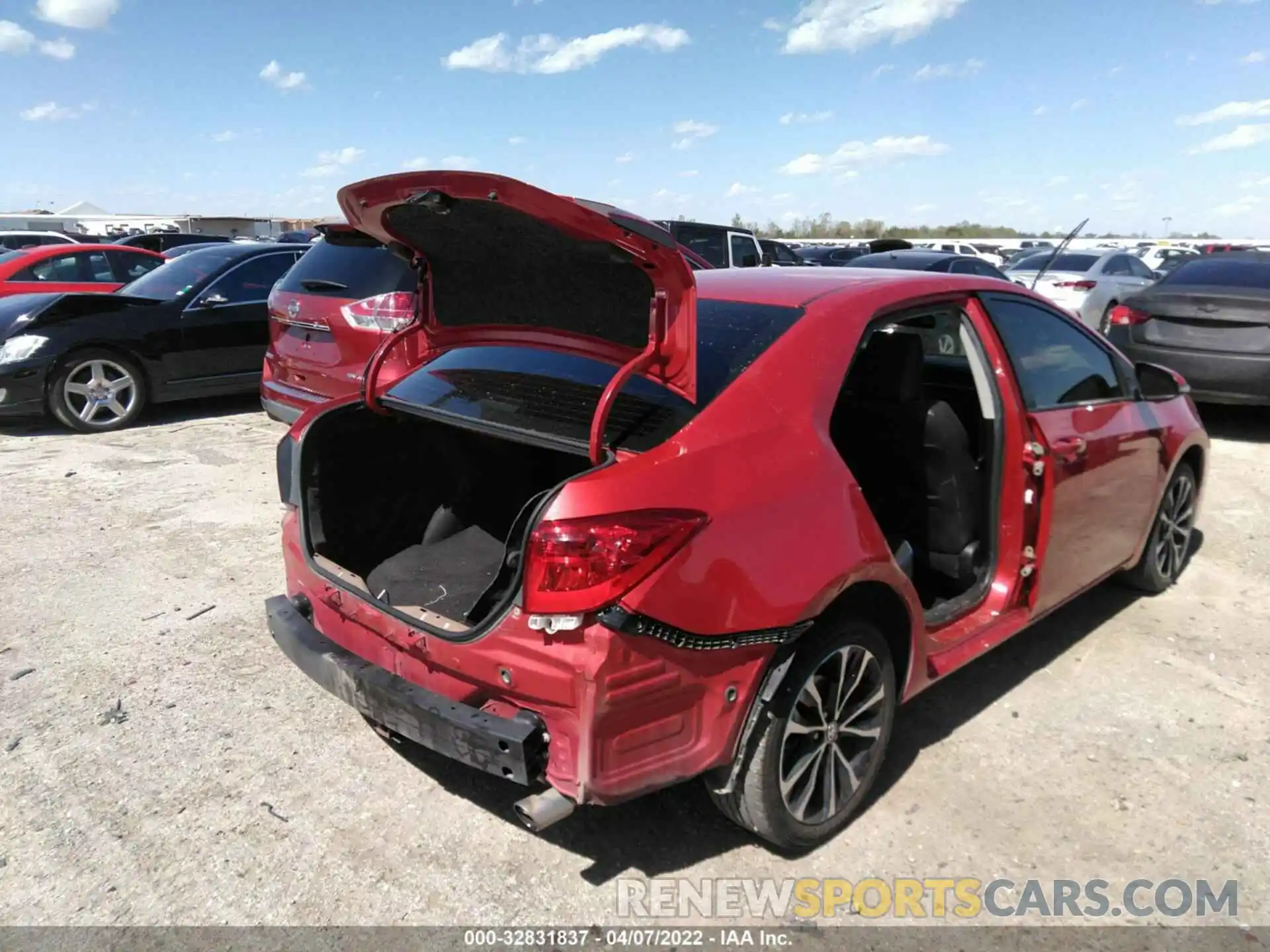 6 Photograph of a damaged car 5YFBURHE7KP891351 TOYOTA COROLLA 2019