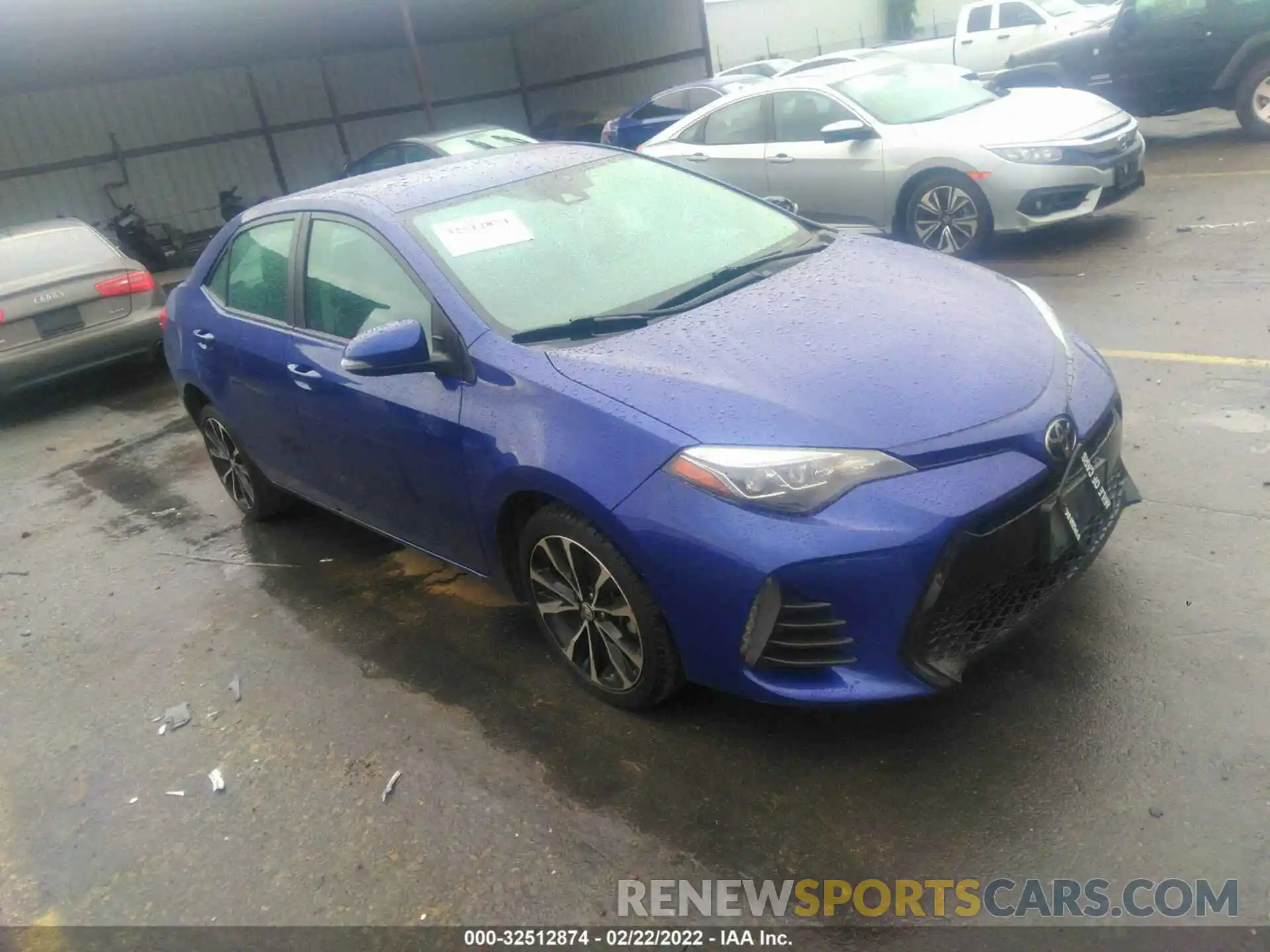 1 Photograph of a damaged car 5YFBURHE7KP891530 TOYOTA COROLLA 2019