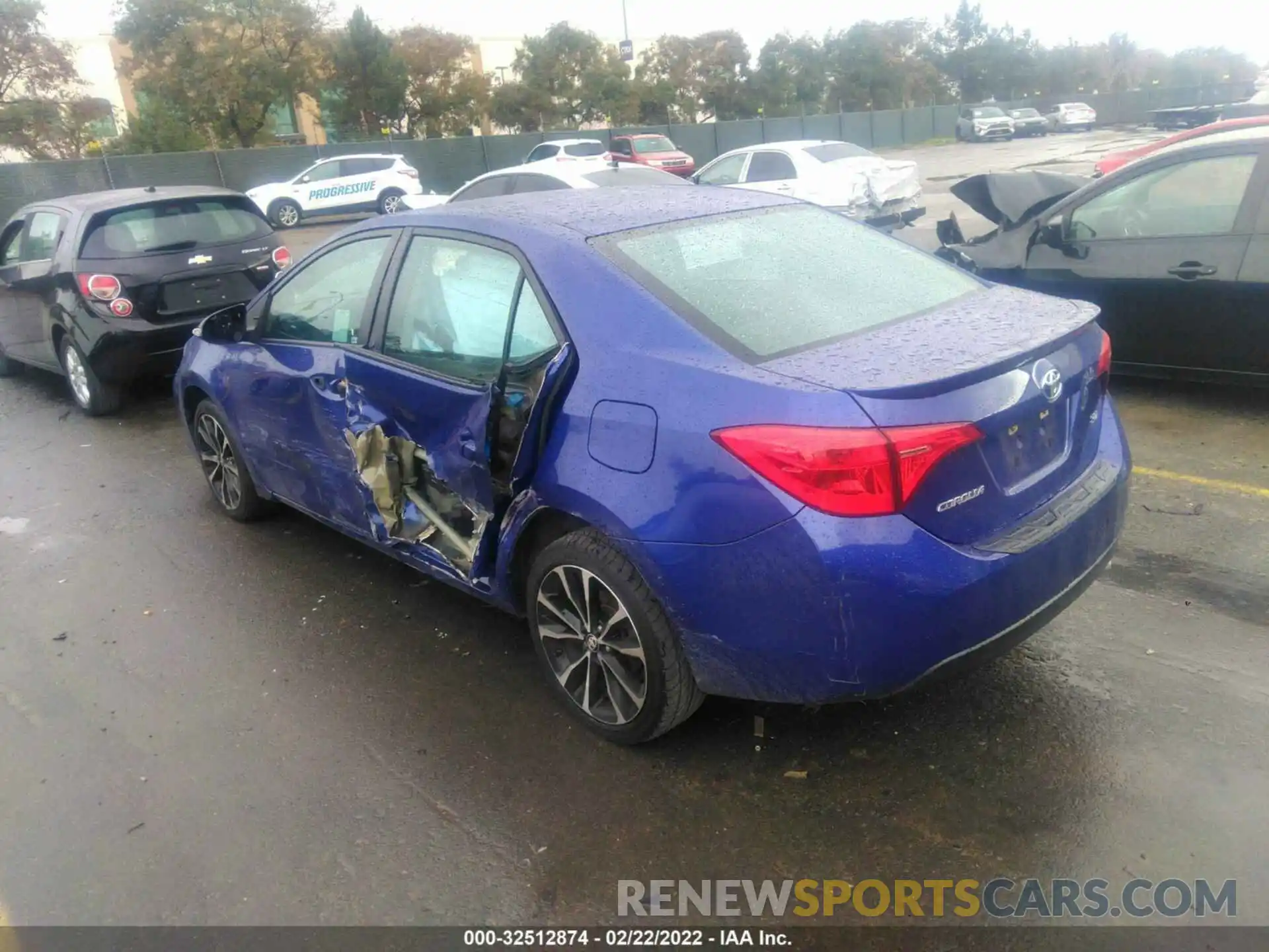 3 Photograph of a damaged car 5YFBURHE7KP891530 TOYOTA COROLLA 2019