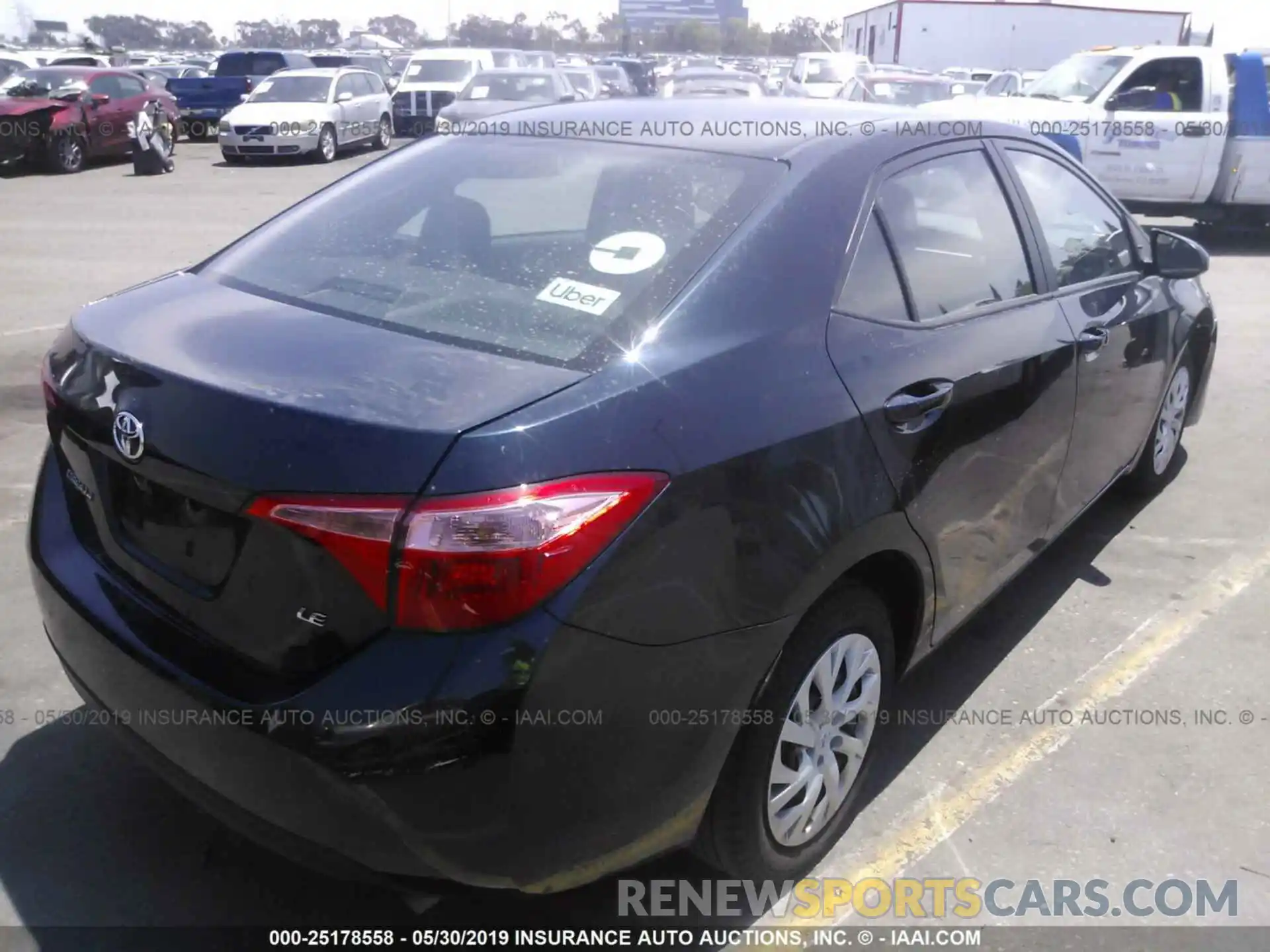 4 Photograph of a damaged car 5YFBURHE7KP891740 TOYOTA COROLLA 2019