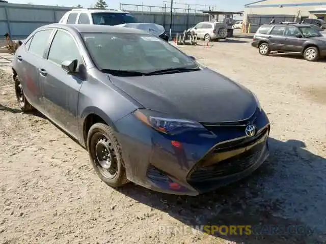 1 Photograph of a damaged car 5YFBURHE7KP891866 TOYOTA COROLLA 2019