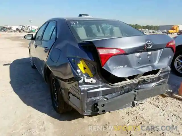 3 Photograph of a damaged car 5YFBURHE7KP891866 TOYOTA COROLLA 2019