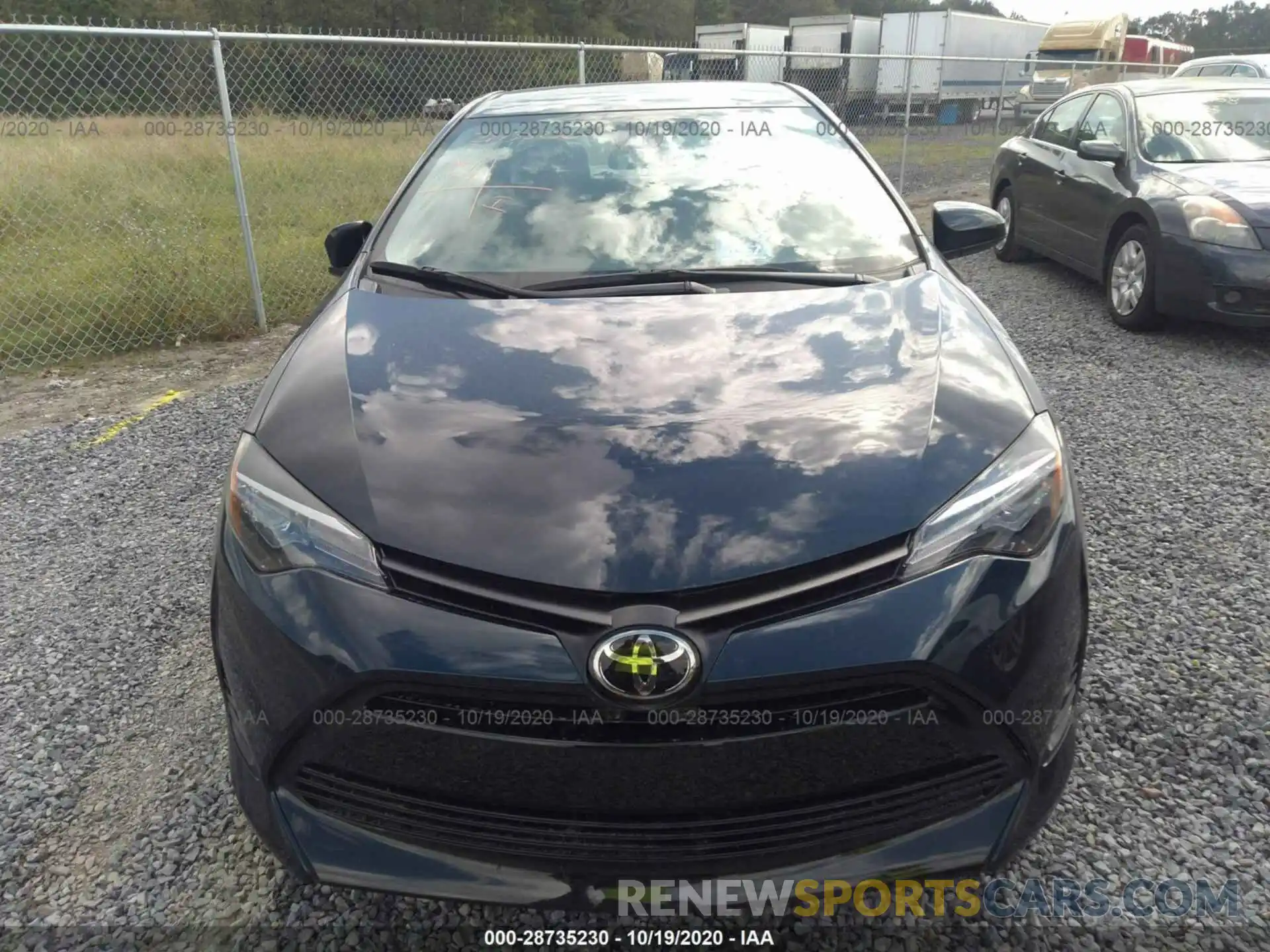 6 Photograph of a damaged car 5YFBURHE7KP891883 TOYOTA COROLLA 2019