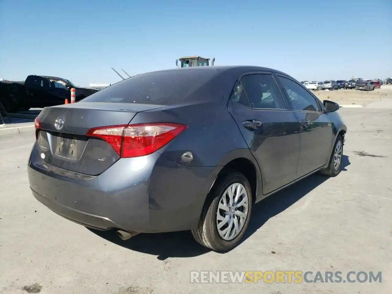 4 Photograph of a damaged car 5YFBURHE7KP892077 TOYOTA COROLLA 2019