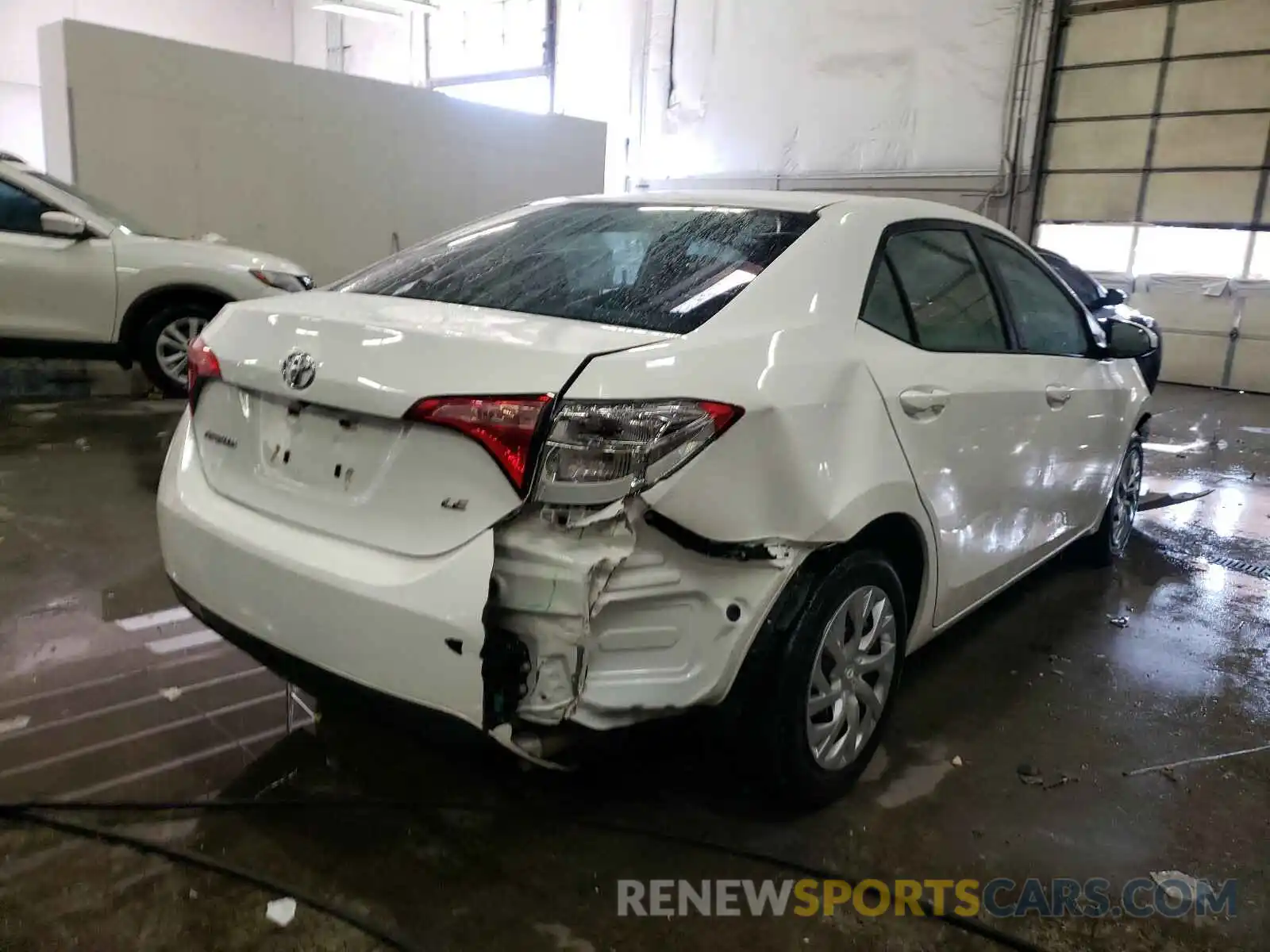 4 Photograph of a damaged car 5YFBURHE7KP892662 TOYOTA COROLLA 2019