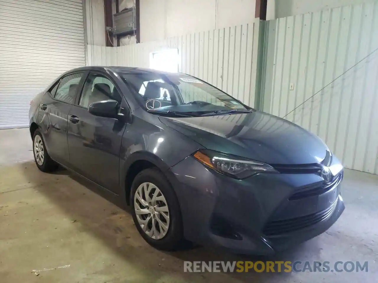 1 Photograph of a damaged car 5YFBURHE7KP892712 TOYOTA COROLLA 2019