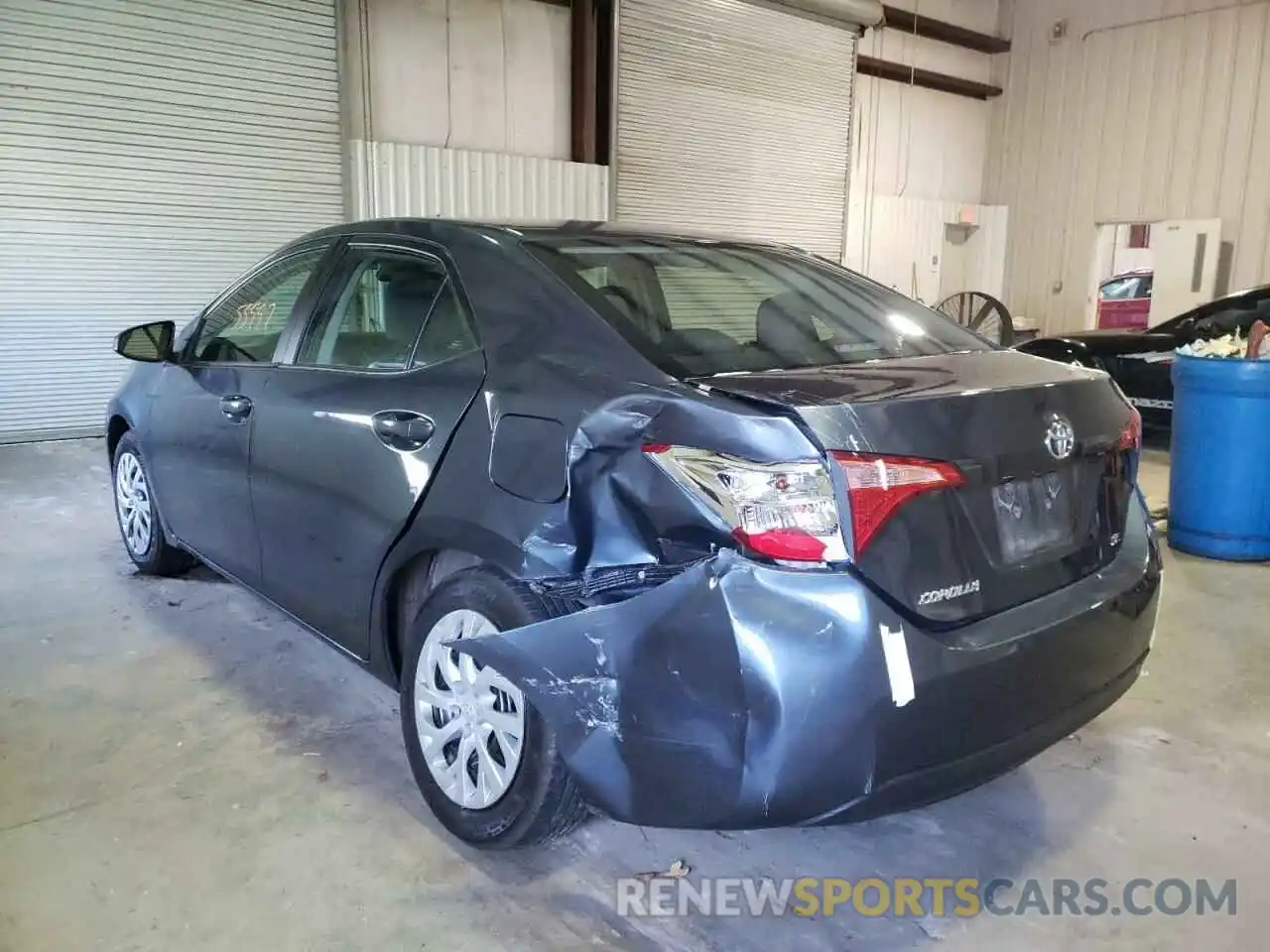 3 Photograph of a damaged car 5YFBURHE7KP892712 TOYOTA COROLLA 2019