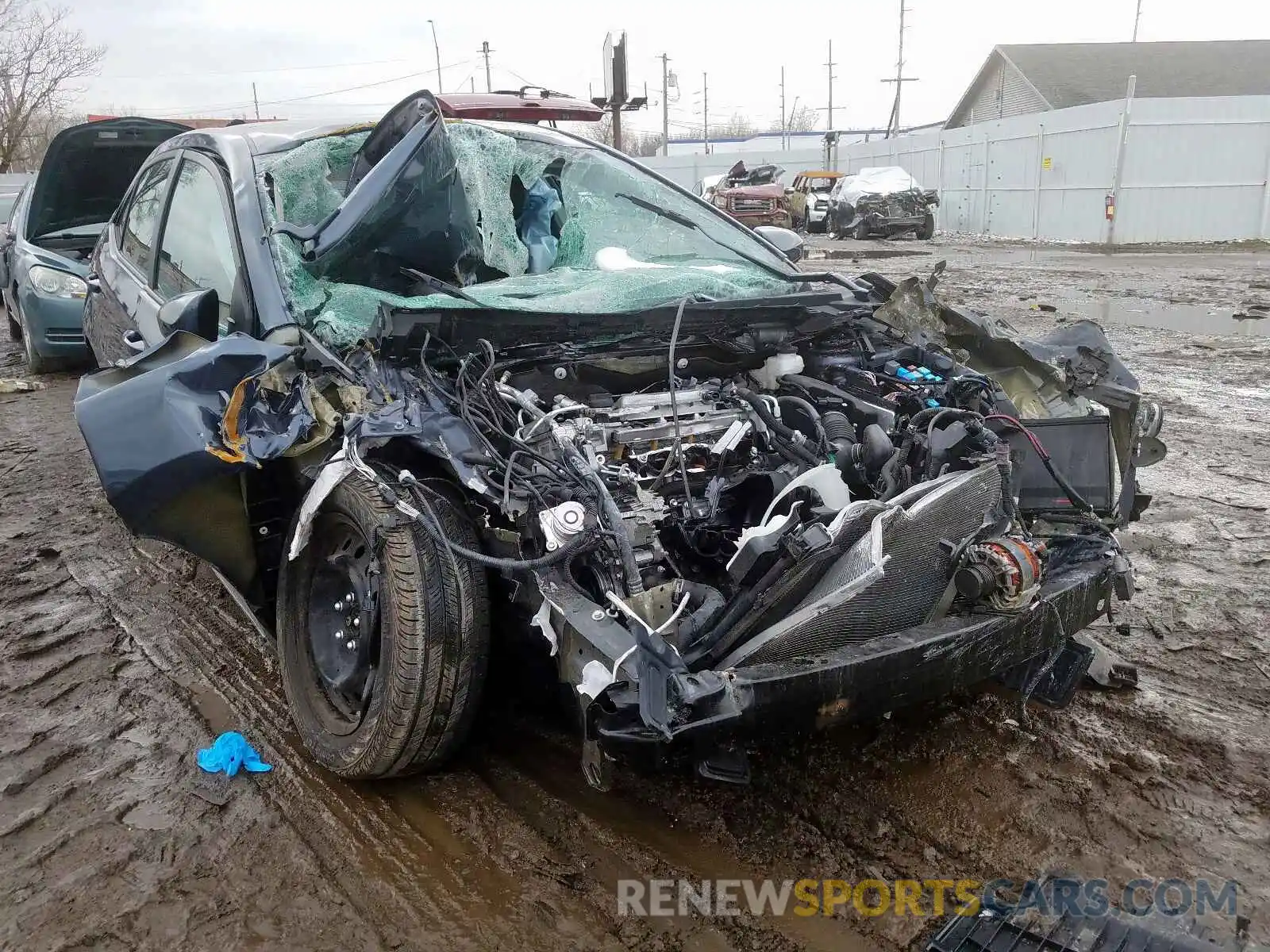 9 Photograph of a damaged car 5YFBURHE7KP893147 TOYOTA COROLLA 2019