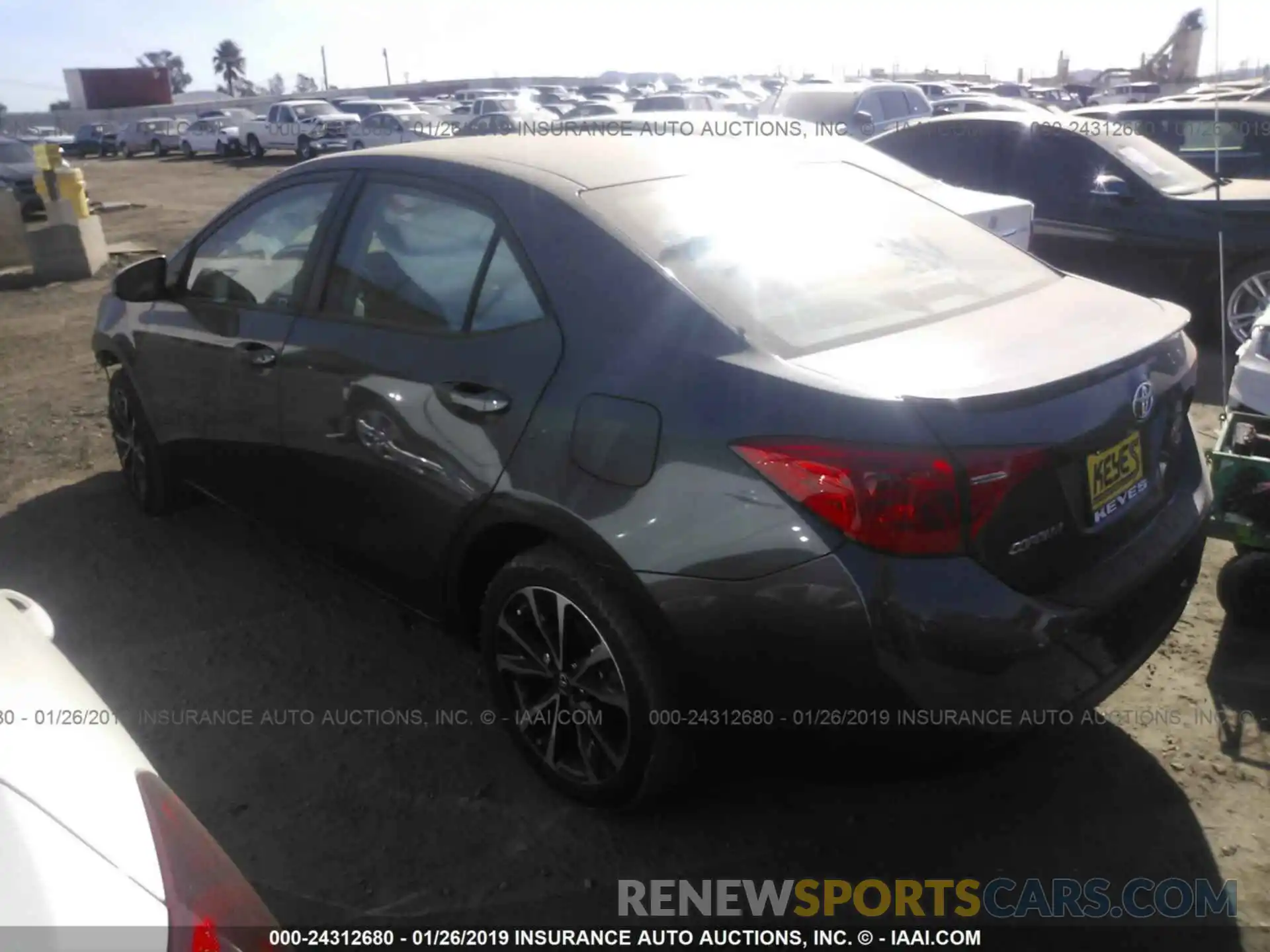 3 Photograph of a damaged car 5YFBURHE7KP893620 TOYOTA COROLLA 2019