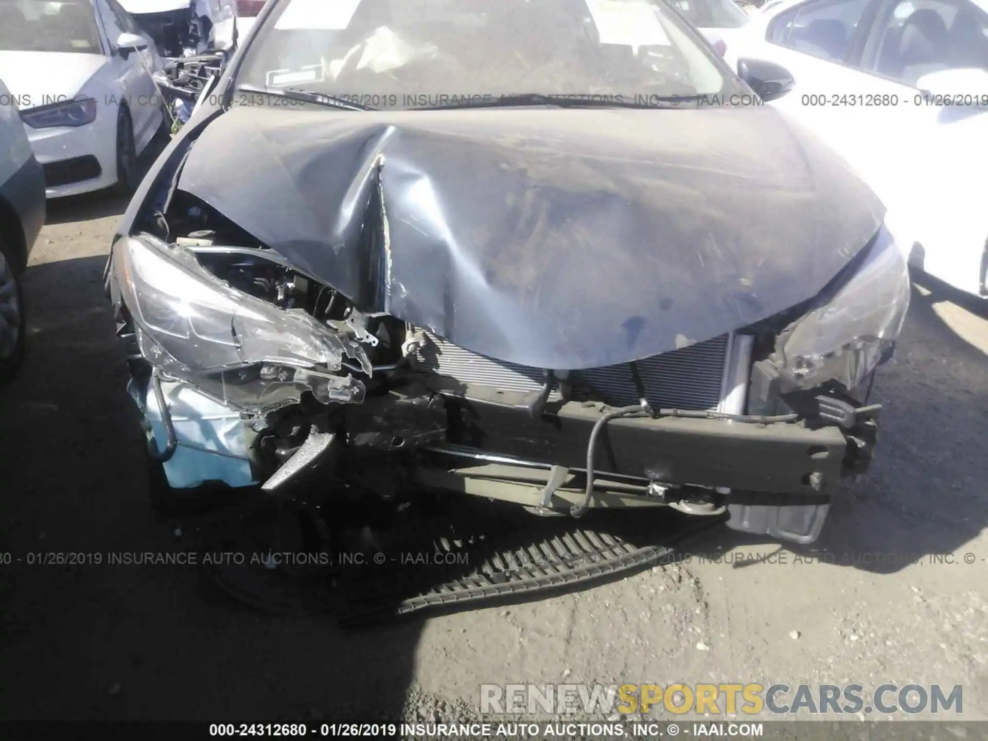 6 Photograph of a damaged car 5YFBURHE7KP893620 TOYOTA COROLLA 2019