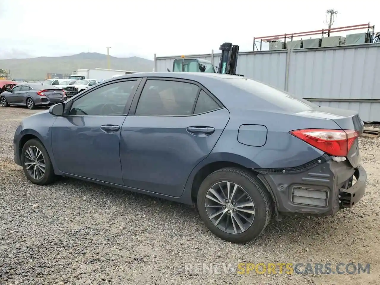 2 Photograph of a damaged car 5YFBURHE7KP894850 TOYOTA COROLLA 2019