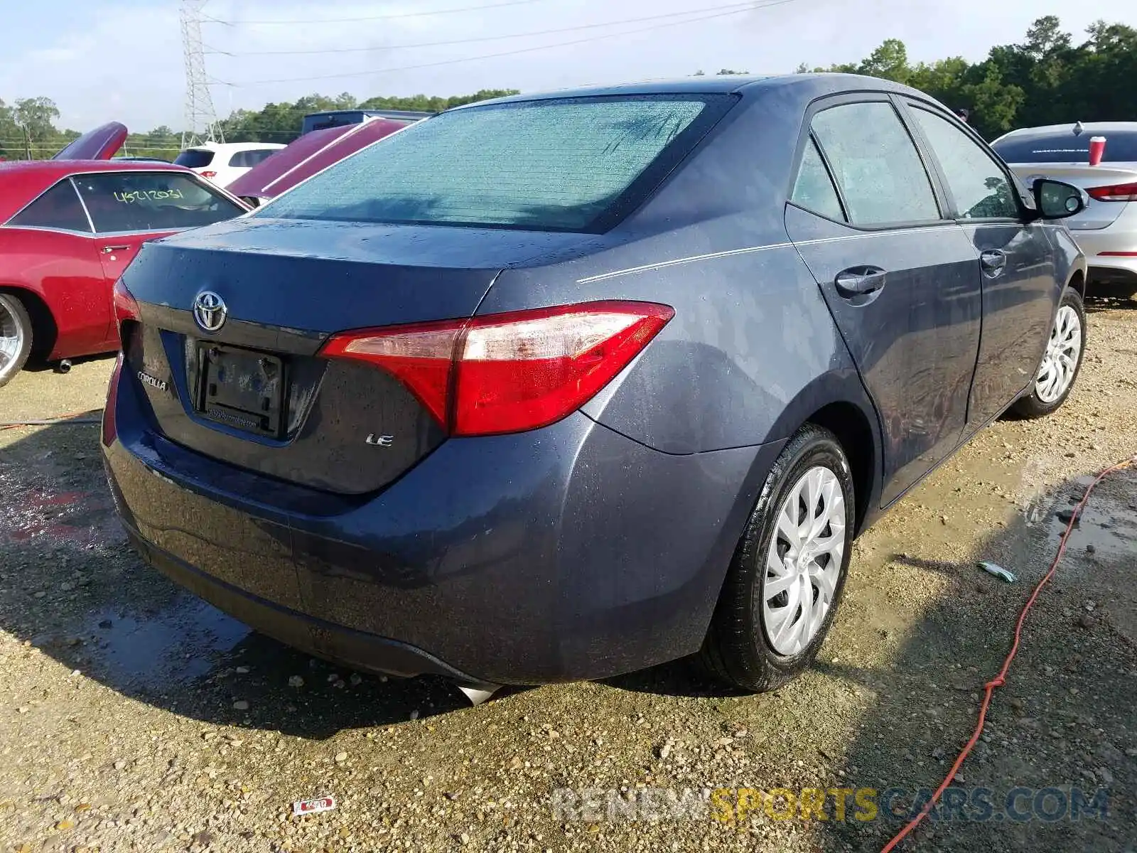 4 Photograph of a damaged car 5YFBURHE7KP895299 TOYOTA COROLLA 2019