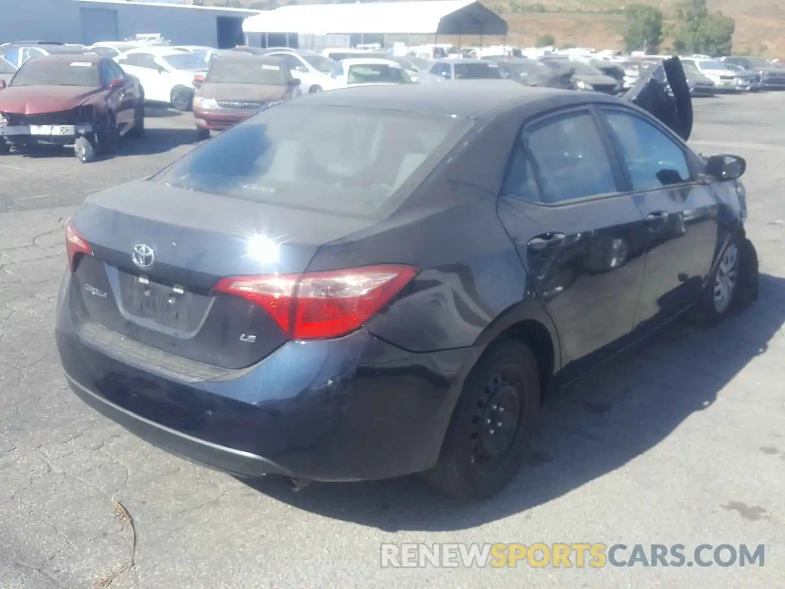 4 Photograph of a damaged car 5YFBURHE7KP895660 TOYOTA COROLLA 2019