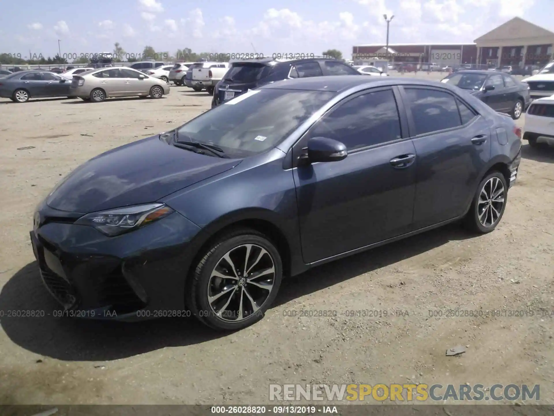 2 Photograph of a damaged car 5YFBURHE7KP895772 TOYOTA COROLLA 2019