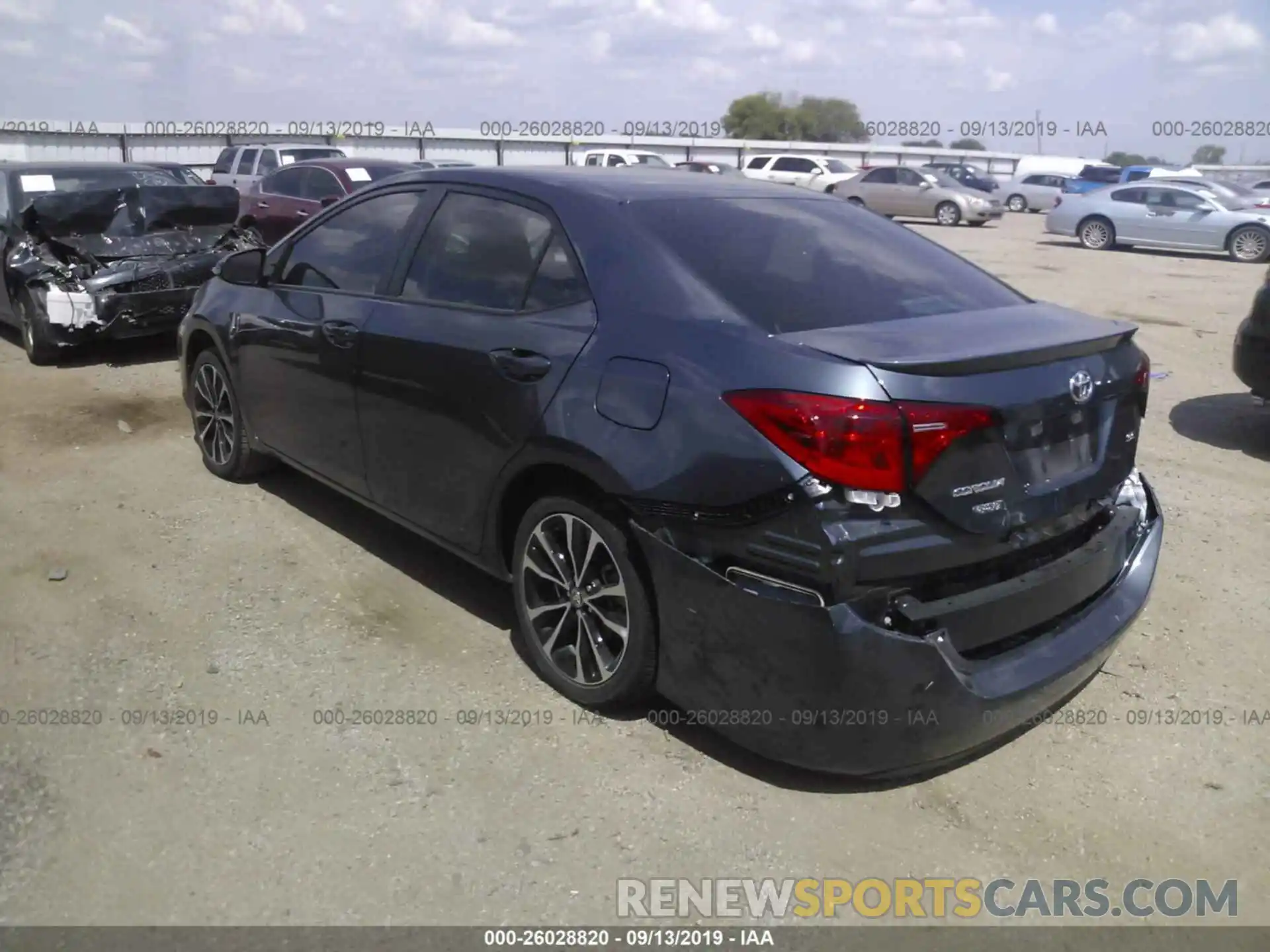 3 Photograph of a damaged car 5YFBURHE7KP895772 TOYOTA COROLLA 2019