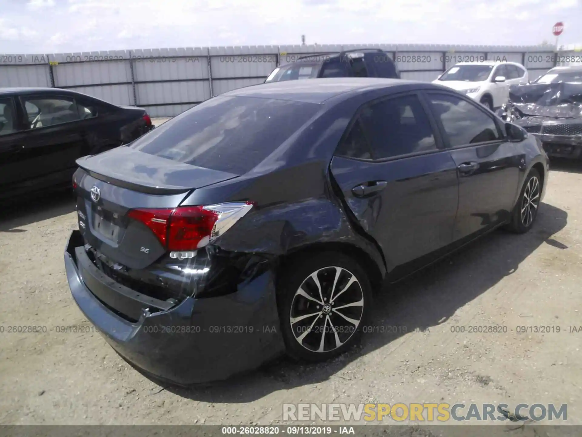 4 Photograph of a damaged car 5YFBURHE7KP895772 TOYOTA COROLLA 2019