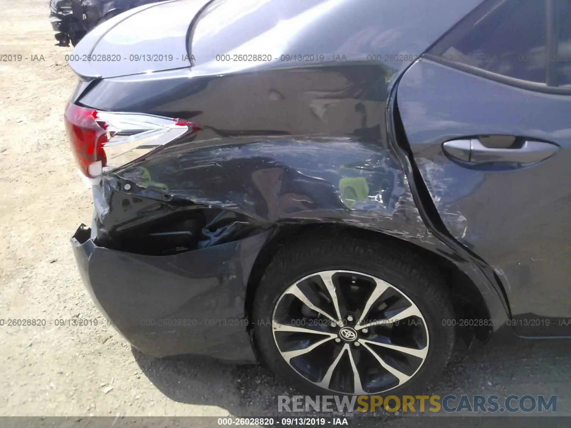 6 Photograph of a damaged car 5YFBURHE7KP895772 TOYOTA COROLLA 2019