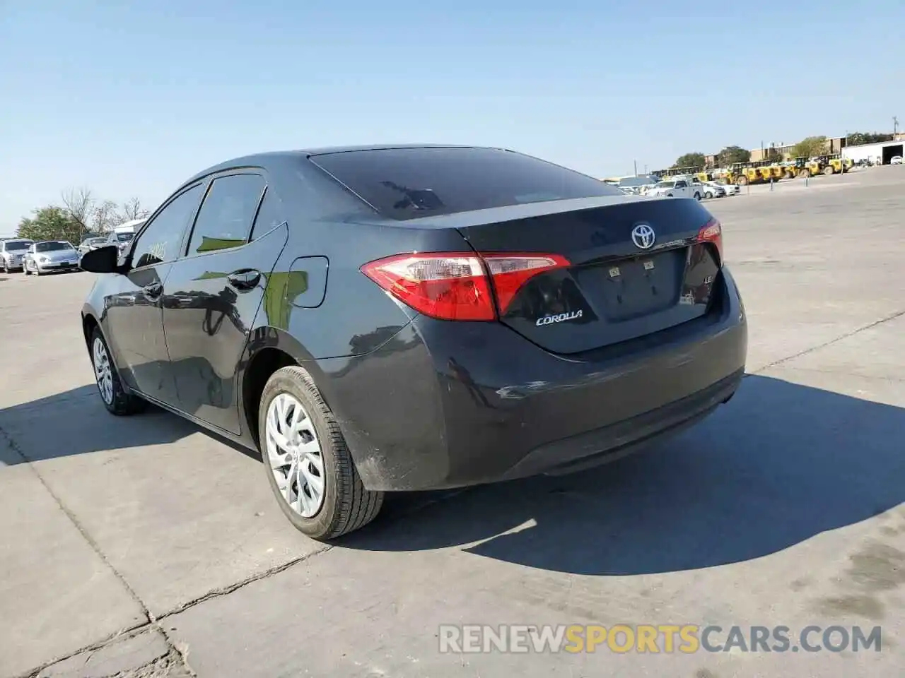 3 Photograph of a damaged car 5YFBURHE7KP895822 TOYOTA COROLLA 2019