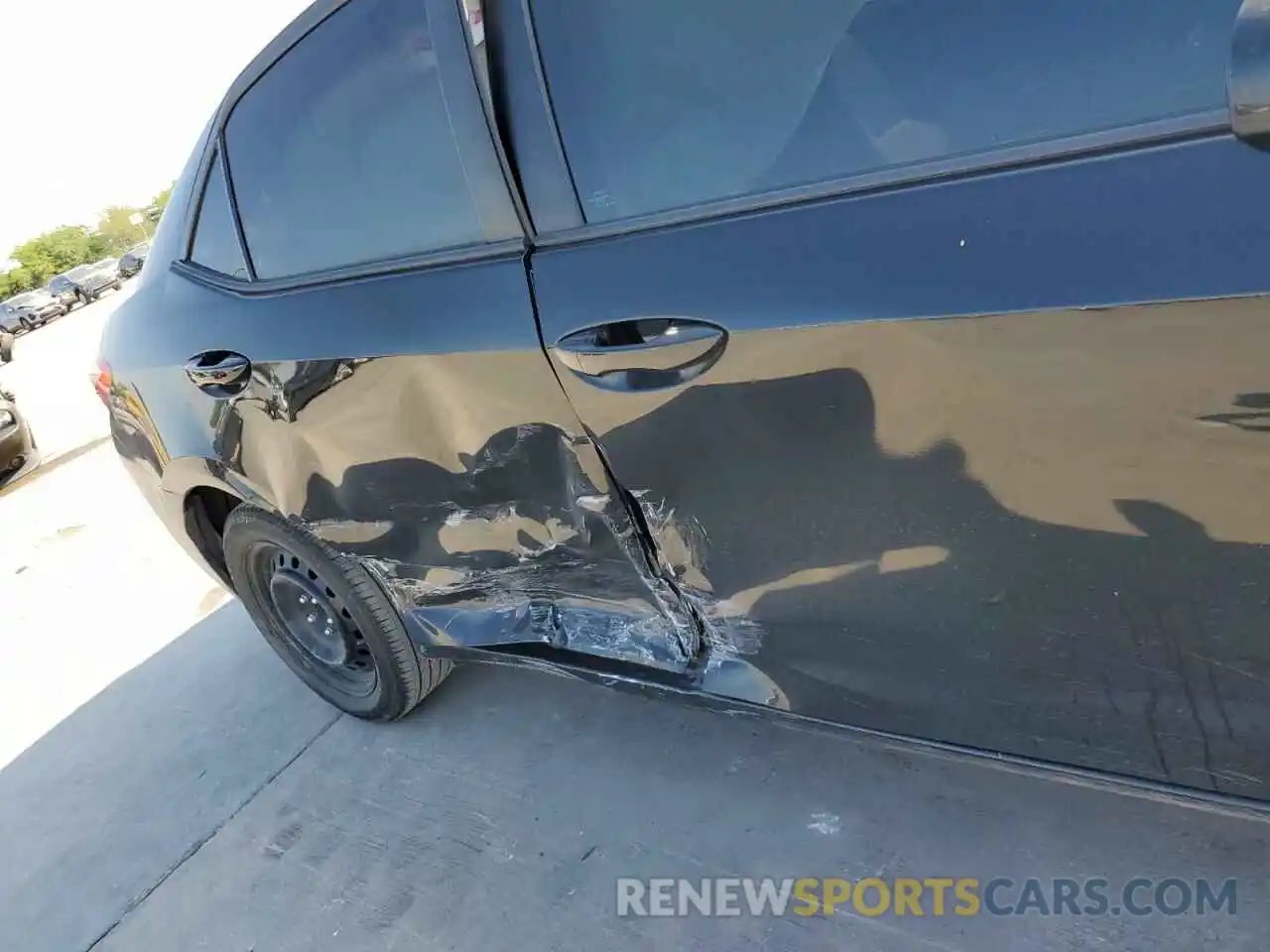 9 Photograph of a damaged car 5YFBURHE7KP895822 TOYOTA COROLLA 2019