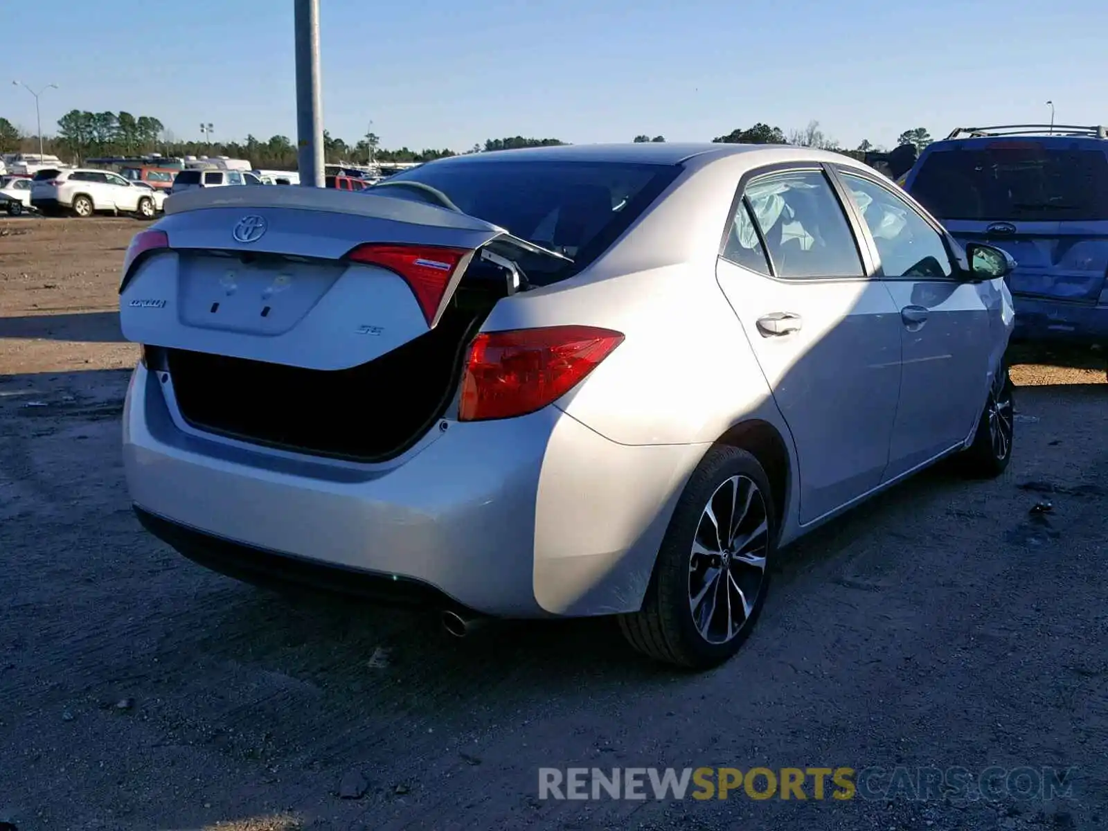 4 Photograph of a damaged car 5YFBURHE7KP896467 TOYOTA COROLLA 2019